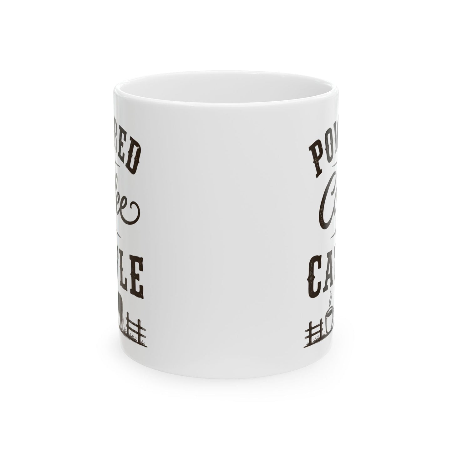 Coffee and Cattle Coffee Mug | Vintage Logo - Just Us Flynn’s