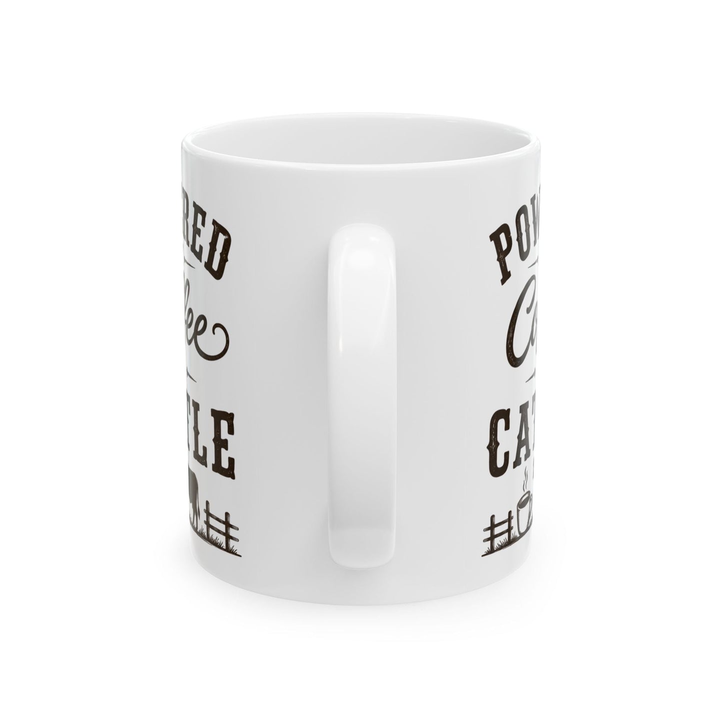Coffee and Cattle Coffee Mug | Vintage Logo - Just Us Flynn’s
