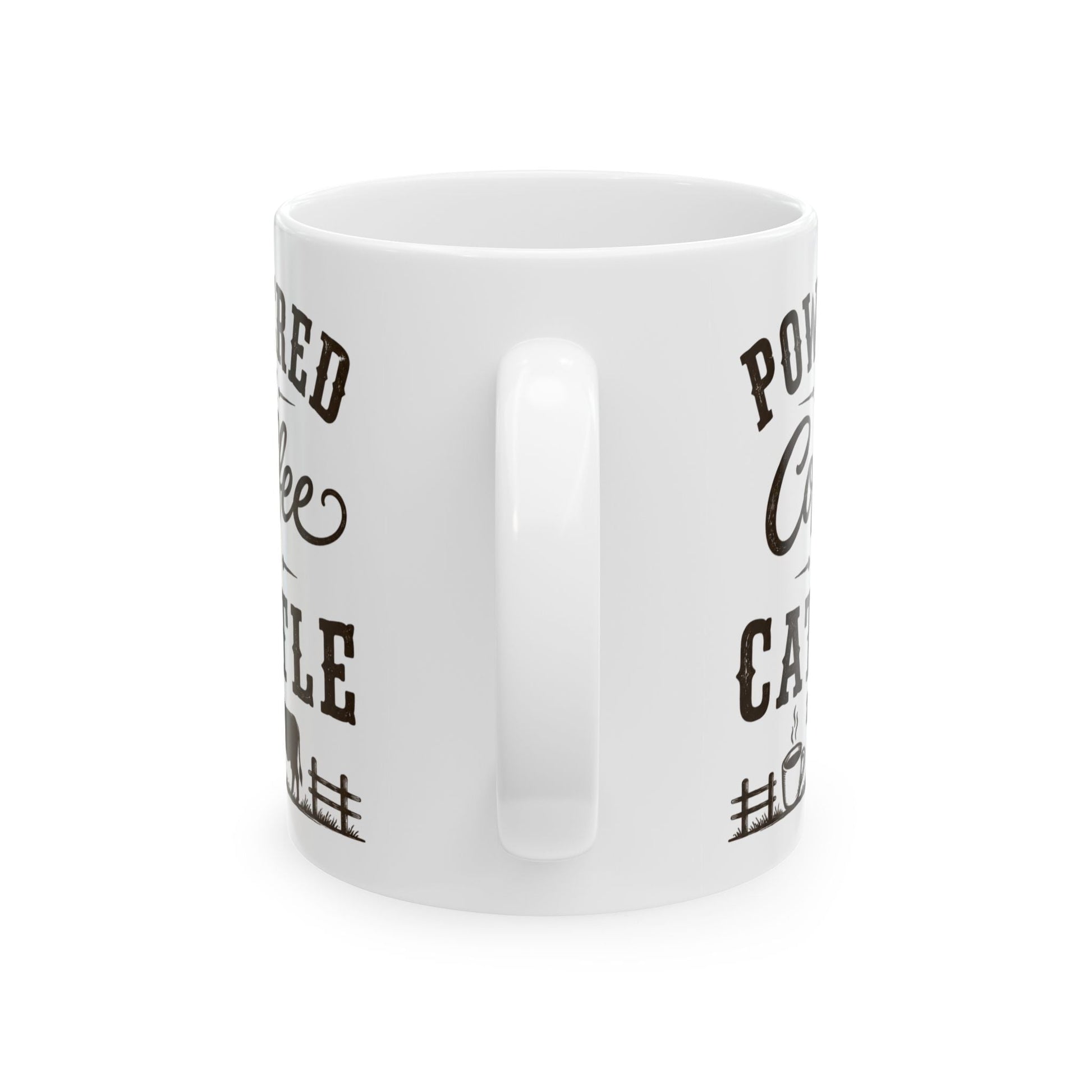 Coffee and Cattle Coffee Mug | Vintage Logo - Just Us Flynn’s