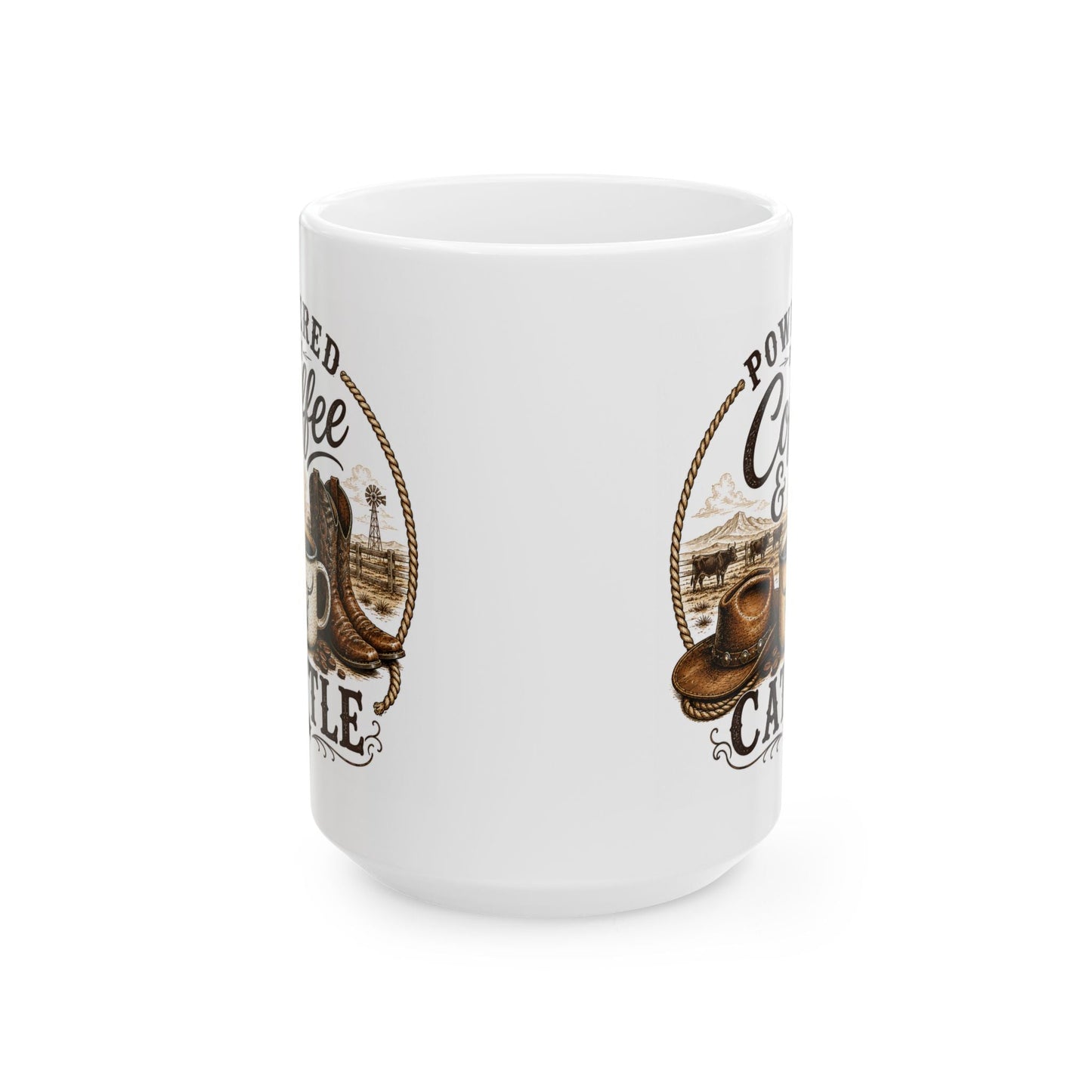 Coffee & Cattle Coffee Mug | The Ranch Way - Just Us Flynn’s