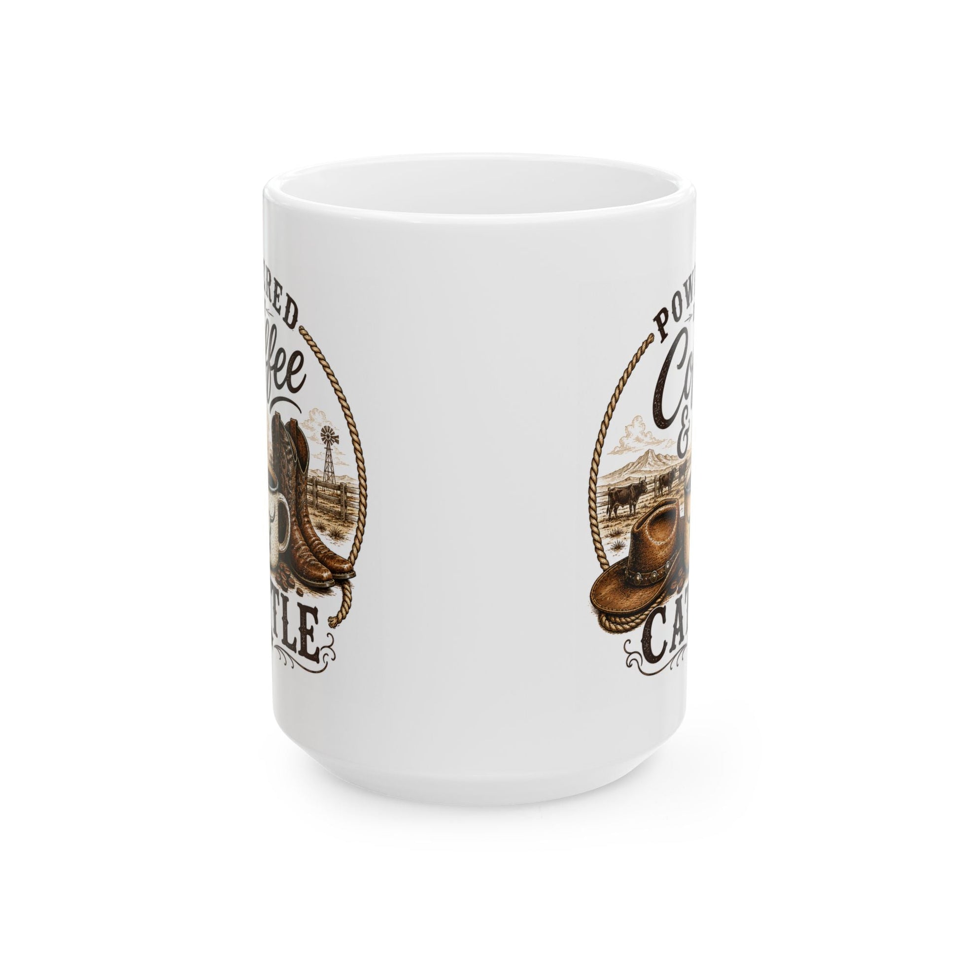 Coffee & Cattle Coffee Mug | The Ranch Way - Just Us Flynn’s
