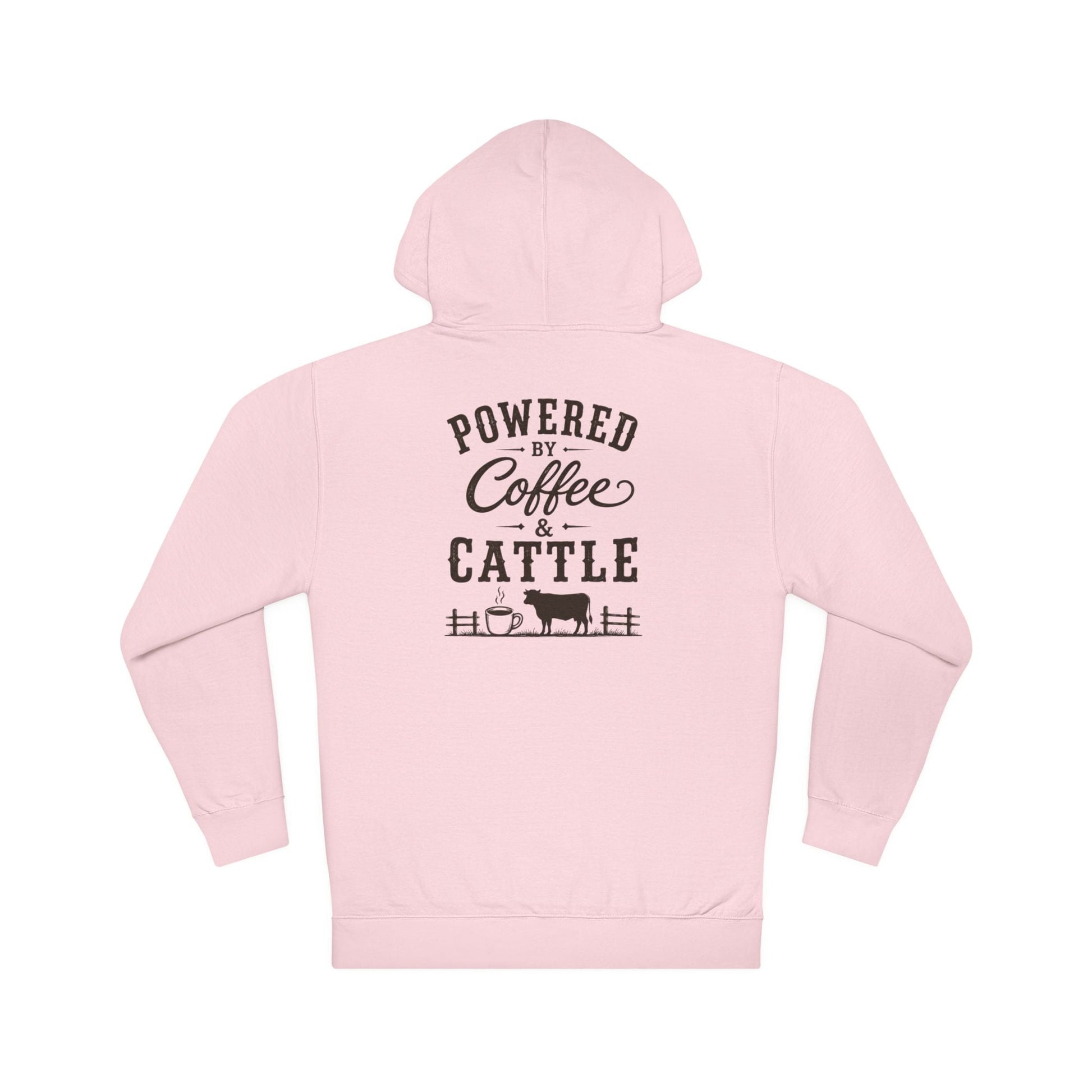 Coffee & Cattle Hoodie | Vintage Logo - Just Us Flynn’s