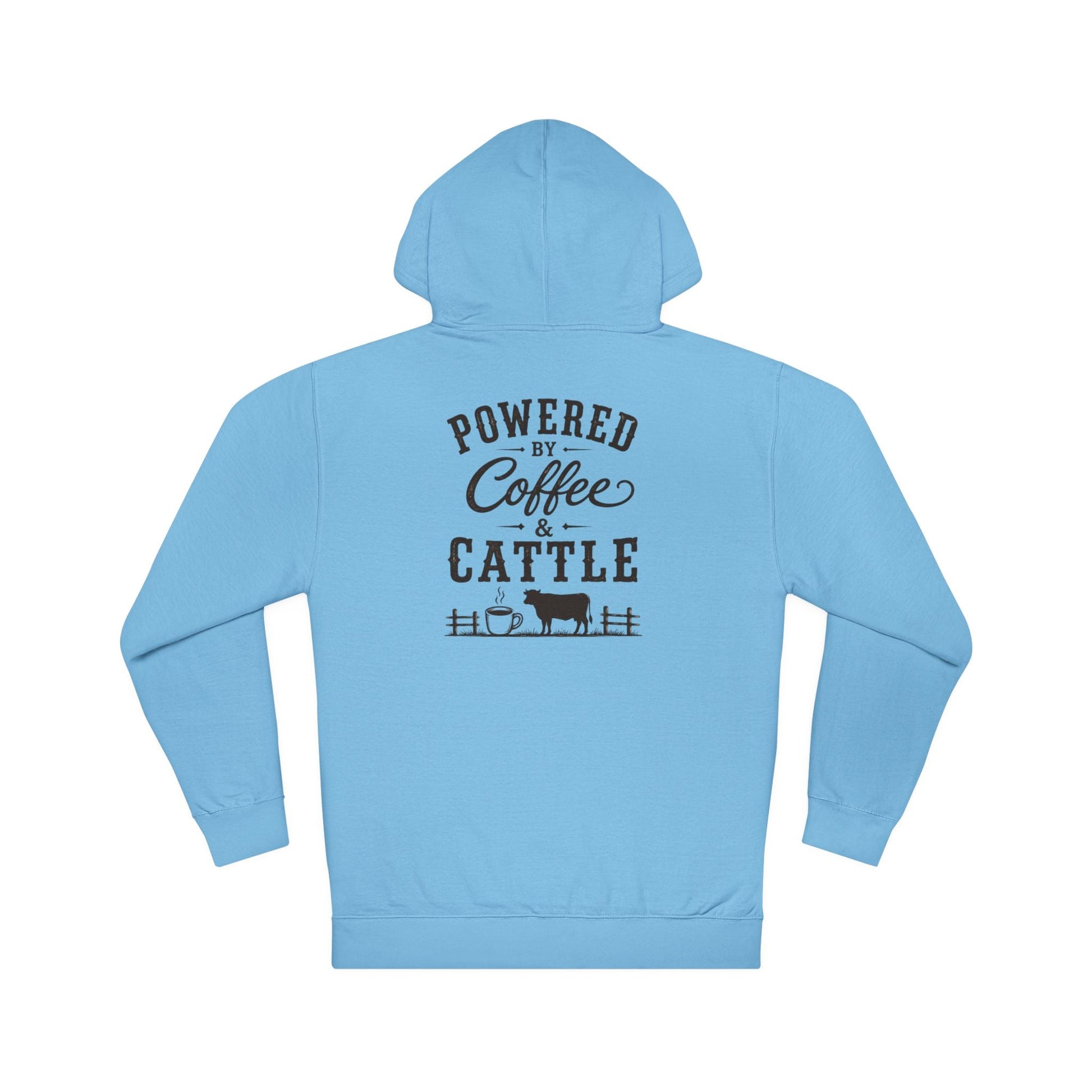 Coffee & Cattle Hoodie | Vintage Logo - Just Us Flynn’s