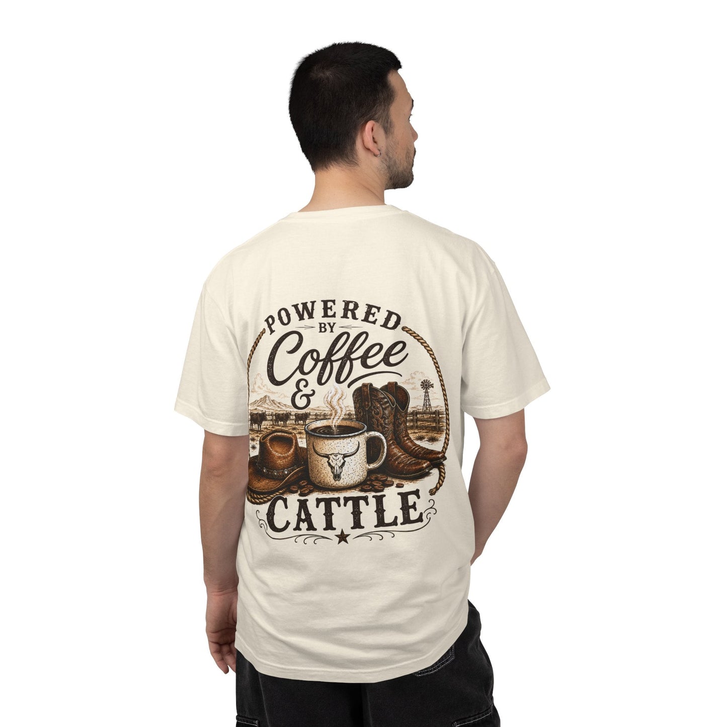 Coffee & Cattle T-Shirt | The Ranch Way - Just Us Flynn’s
