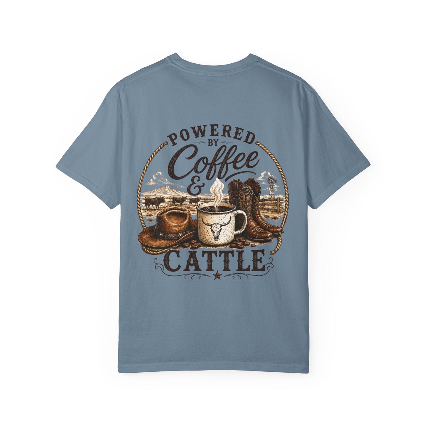 Coffee & Cattle T-Shirt | The Ranch Way - Just Us Flynn’s