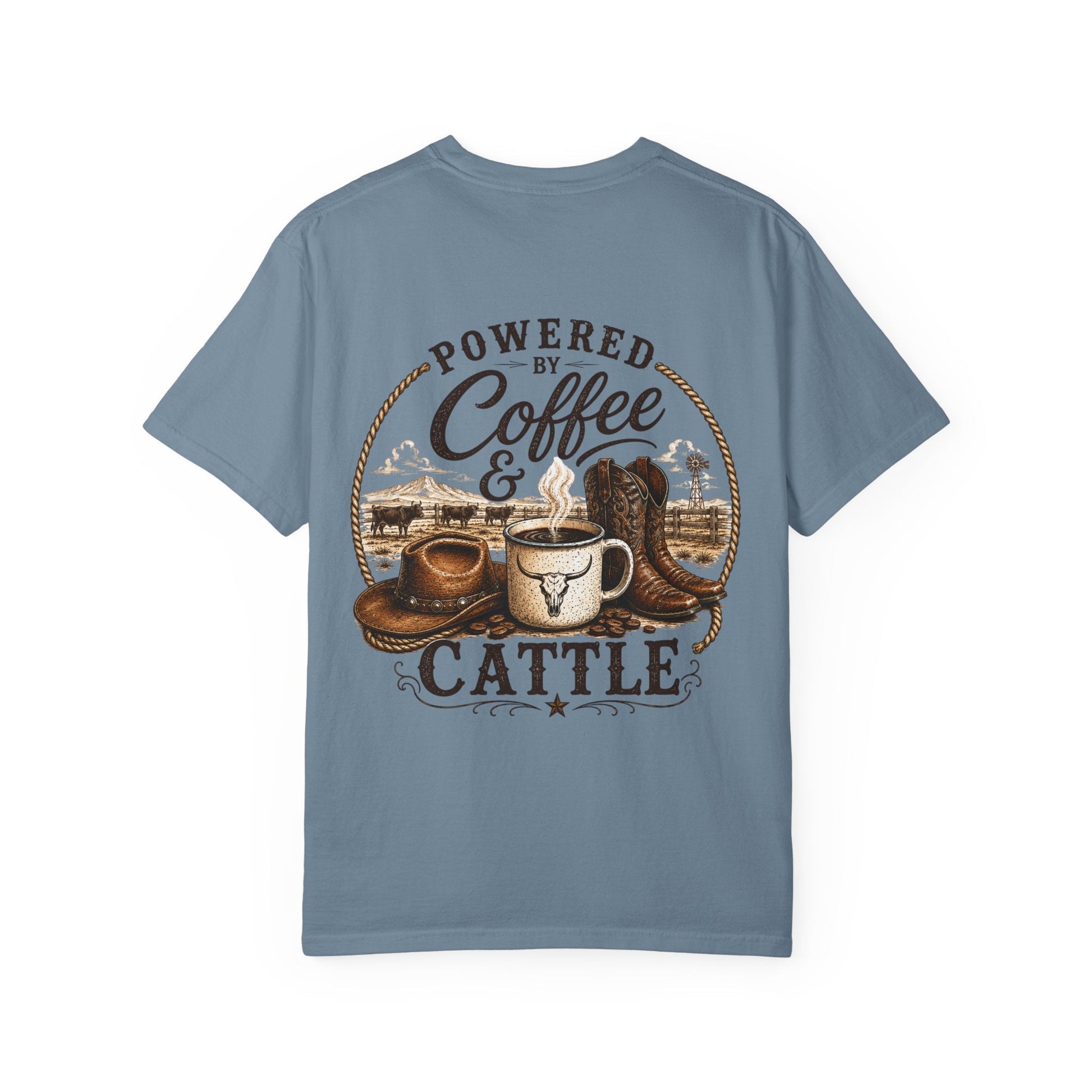 Coffee & Cattle T-Shirt | The Ranch Way - Just Us Flynn’s