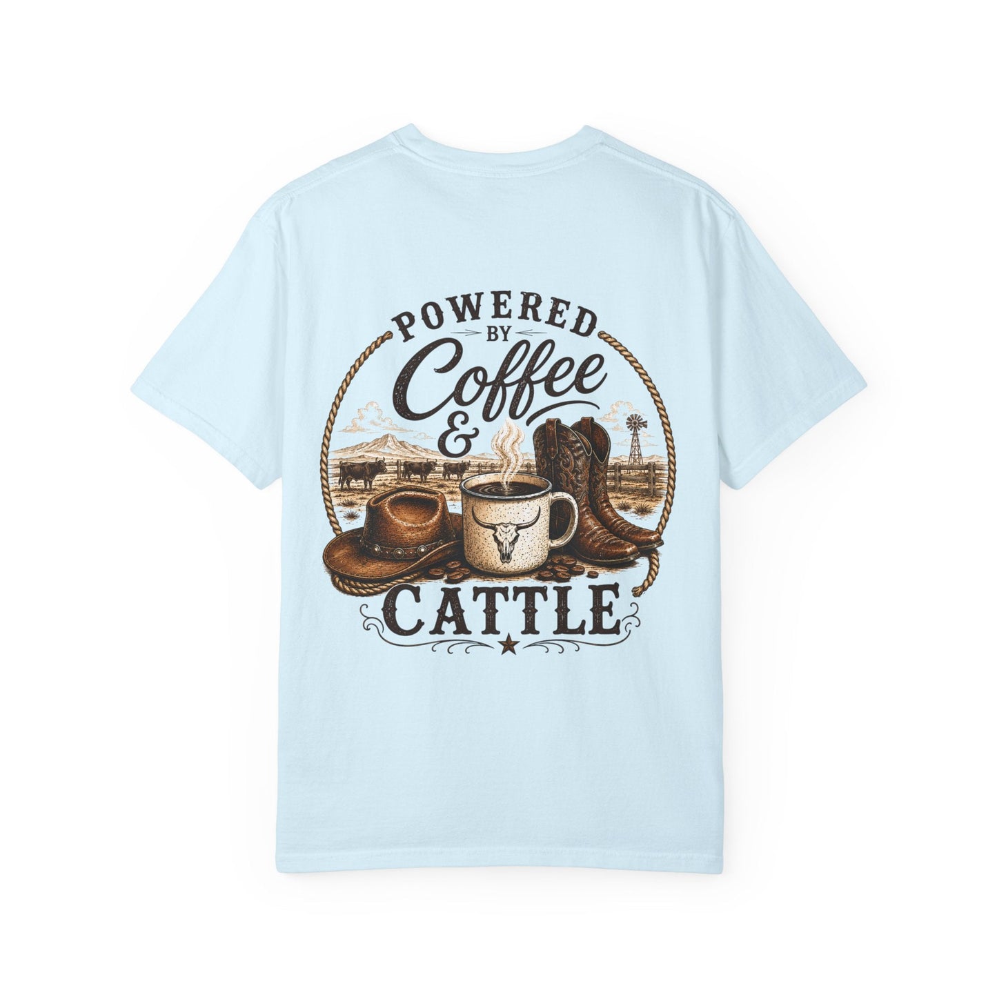 Coffee & Cattle T-Shirt | The Ranch Way - Just Us Flynn’s