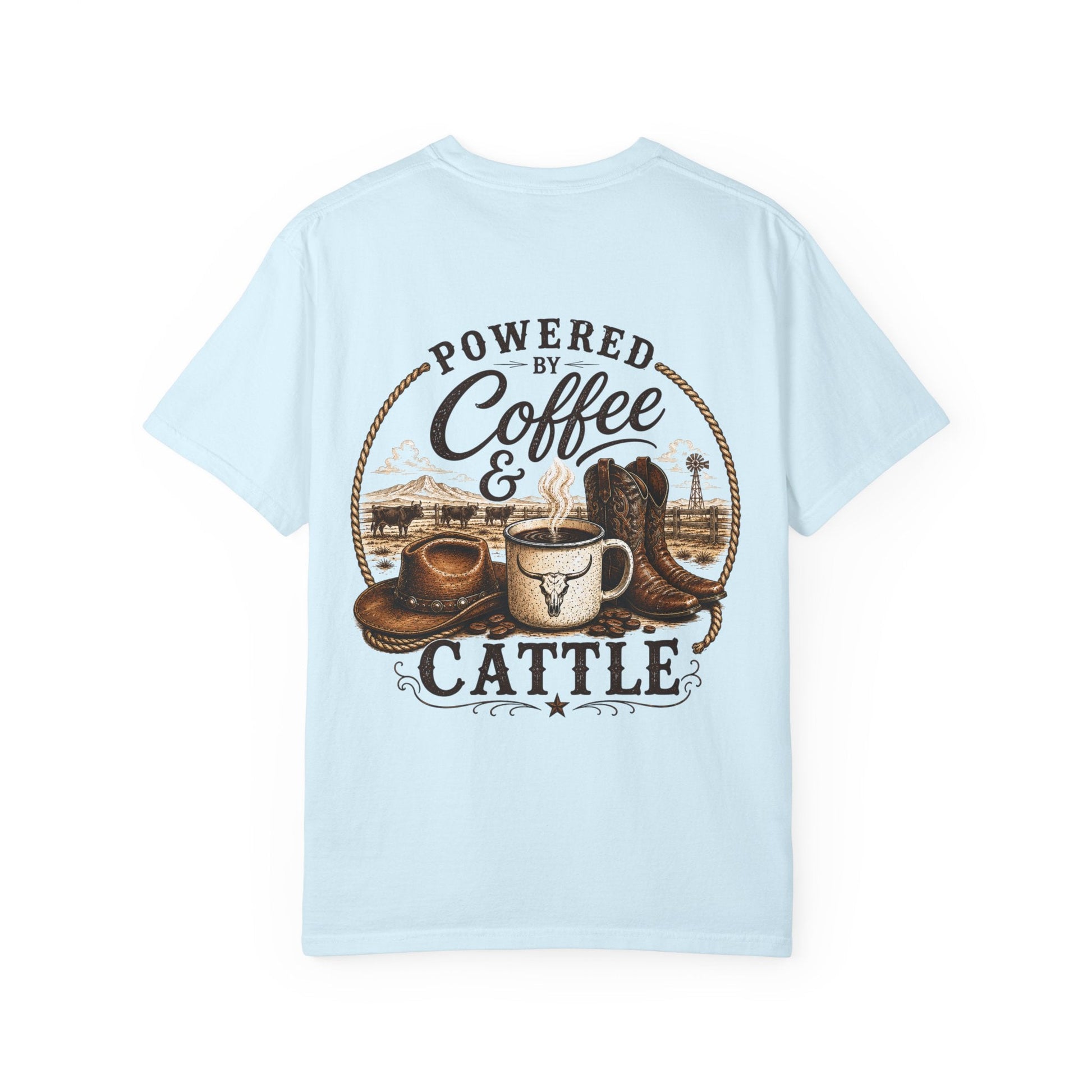 Coffee & Cattle T-Shirt | The Ranch Way - Just Us Flynn’s