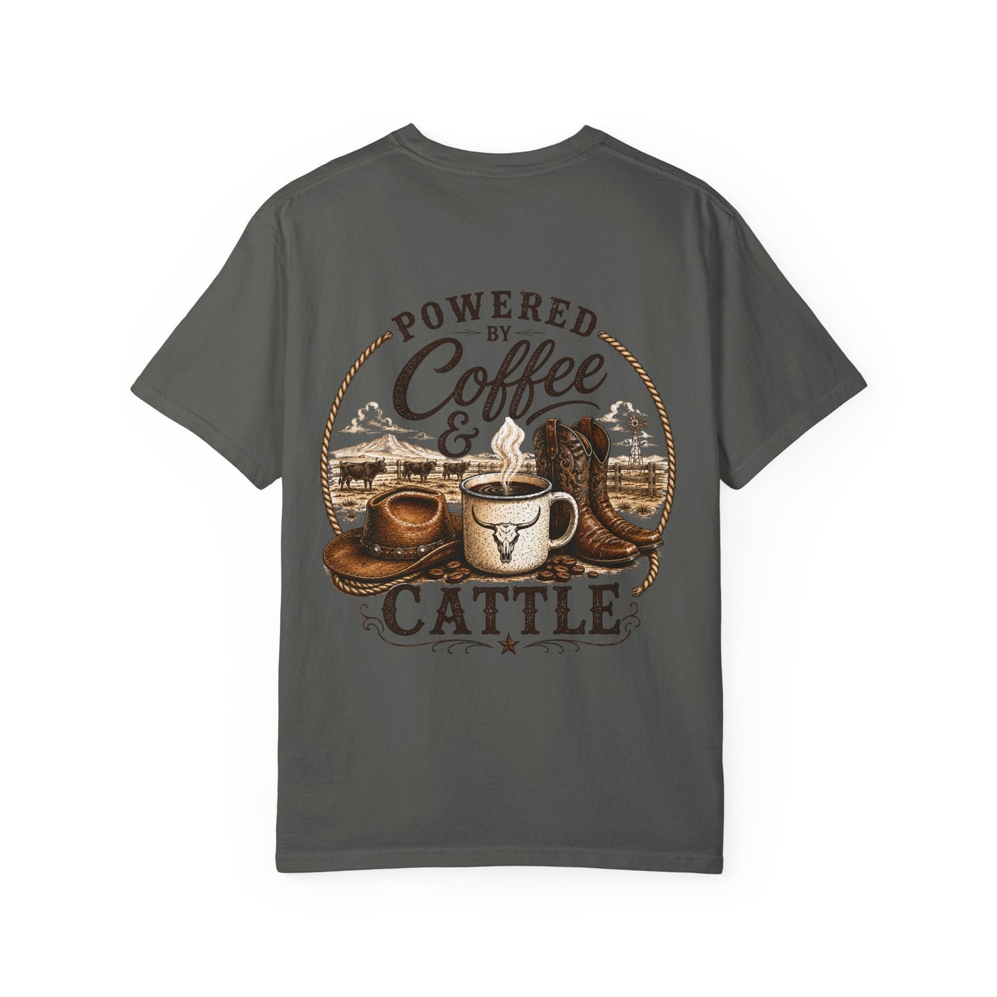 Coffee & Cattle T-Shirt | The Ranch Way - Just Us Flynn’s