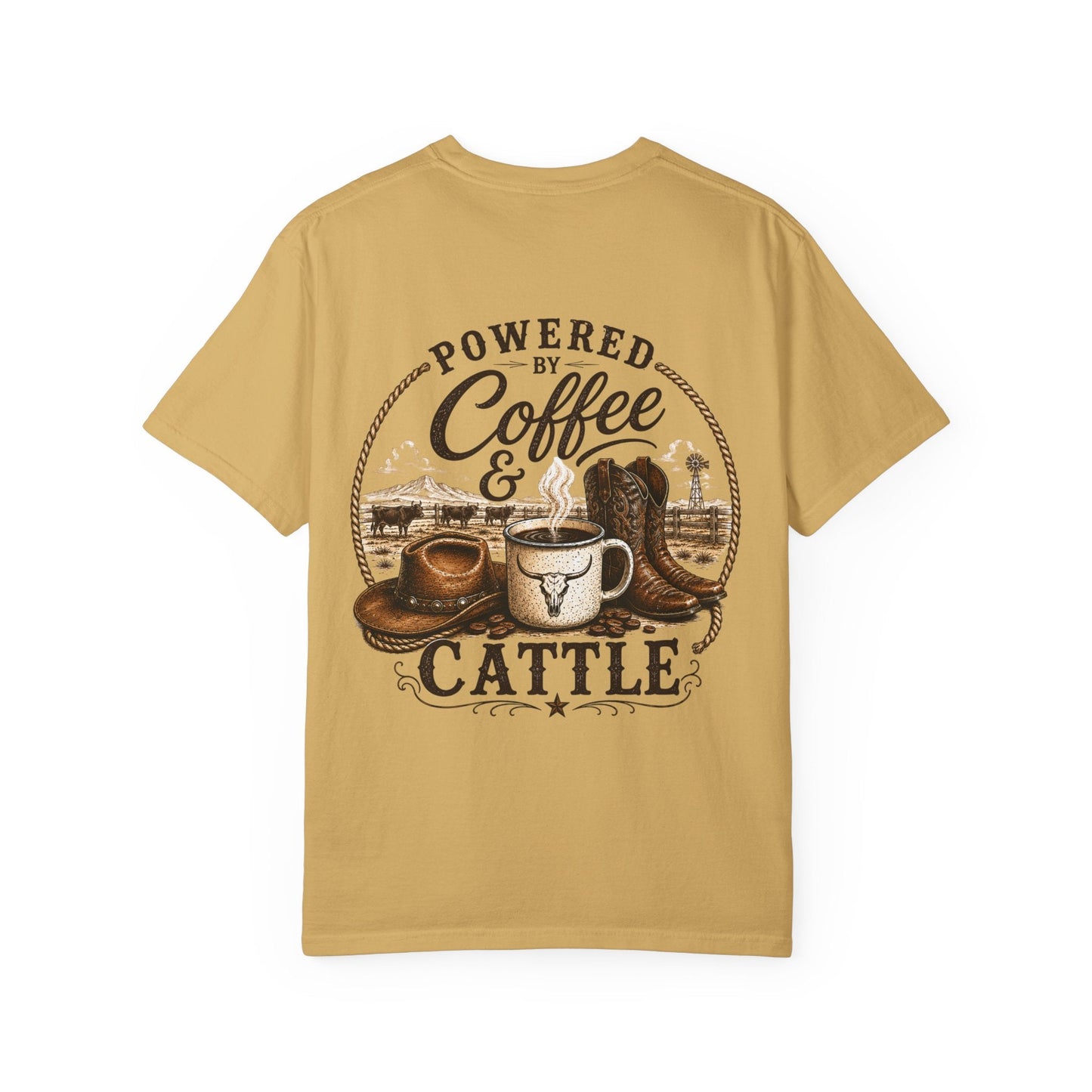 Coffee & Cattle T-Shirt | The Ranch Way - Just Us Flynn’s