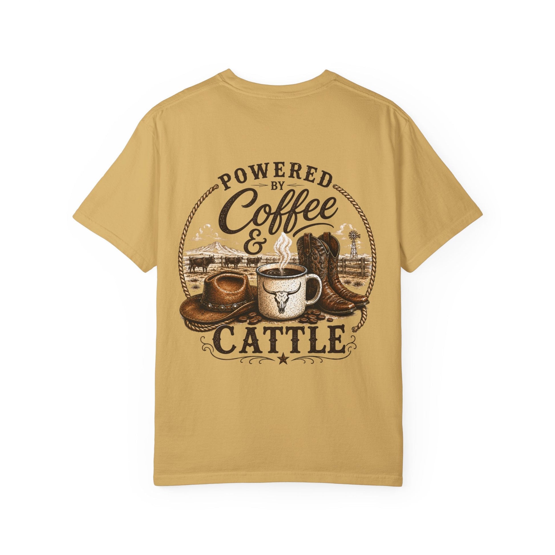 Coffee & Cattle T-Shirt | The Ranch Way - Just Us Flynn’s