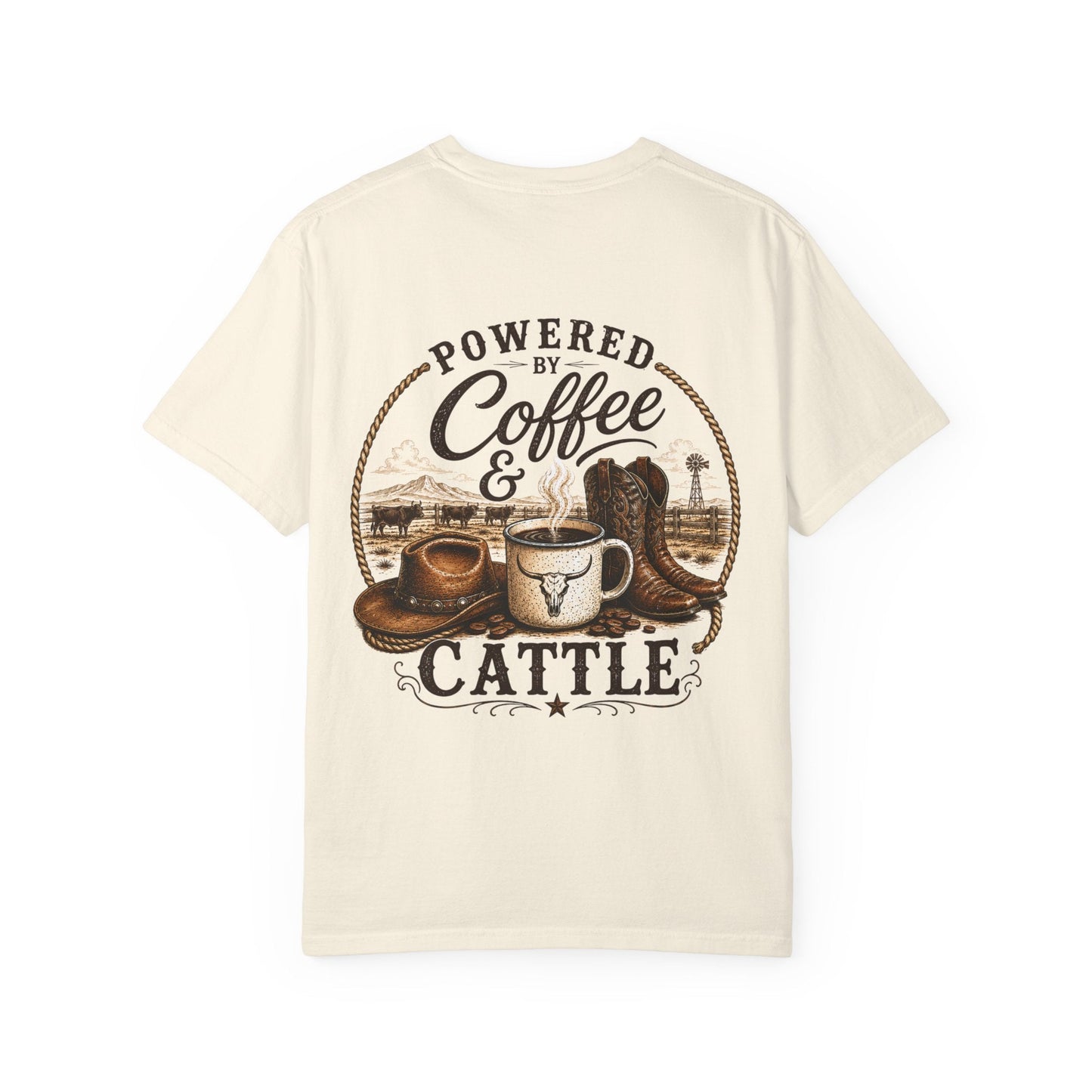 Coffee & Cattle T-Shirt | The Ranch Way - Just Us Flynn’s