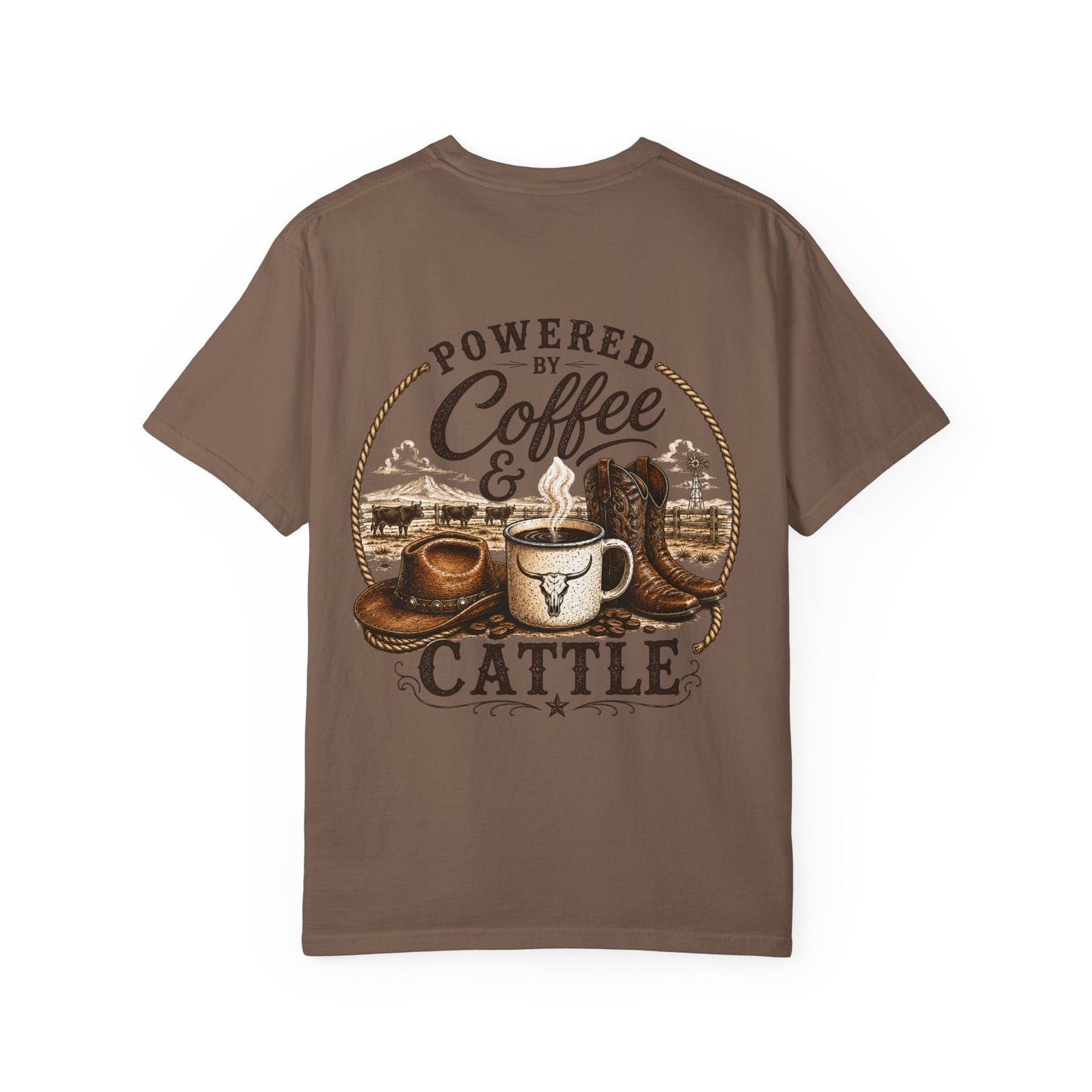 Coffee & Cattle T-Shirt | The Ranch Way - Just Us Flynn’s
