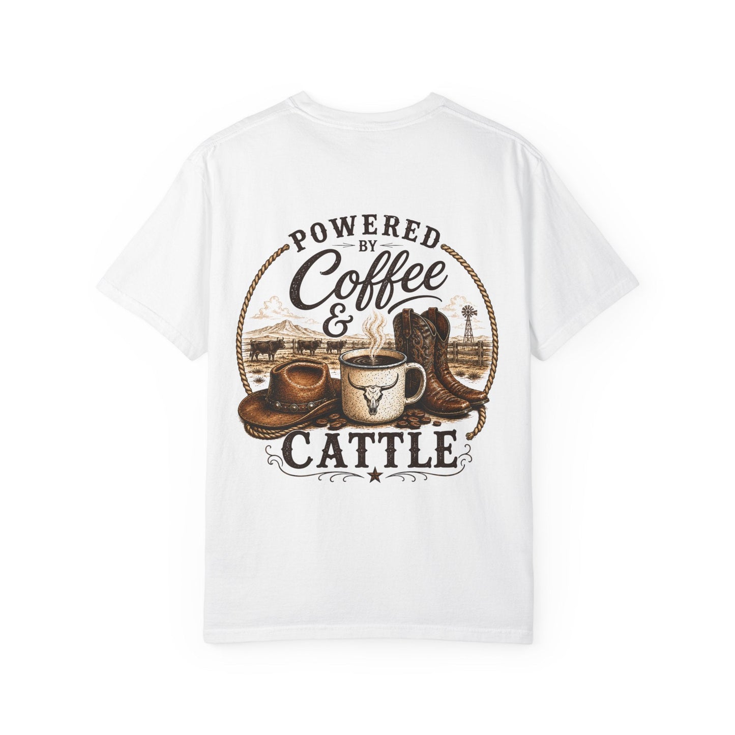 Coffee & Cattle T-Shirt | The Ranch Way - Just Us Flynn’s
