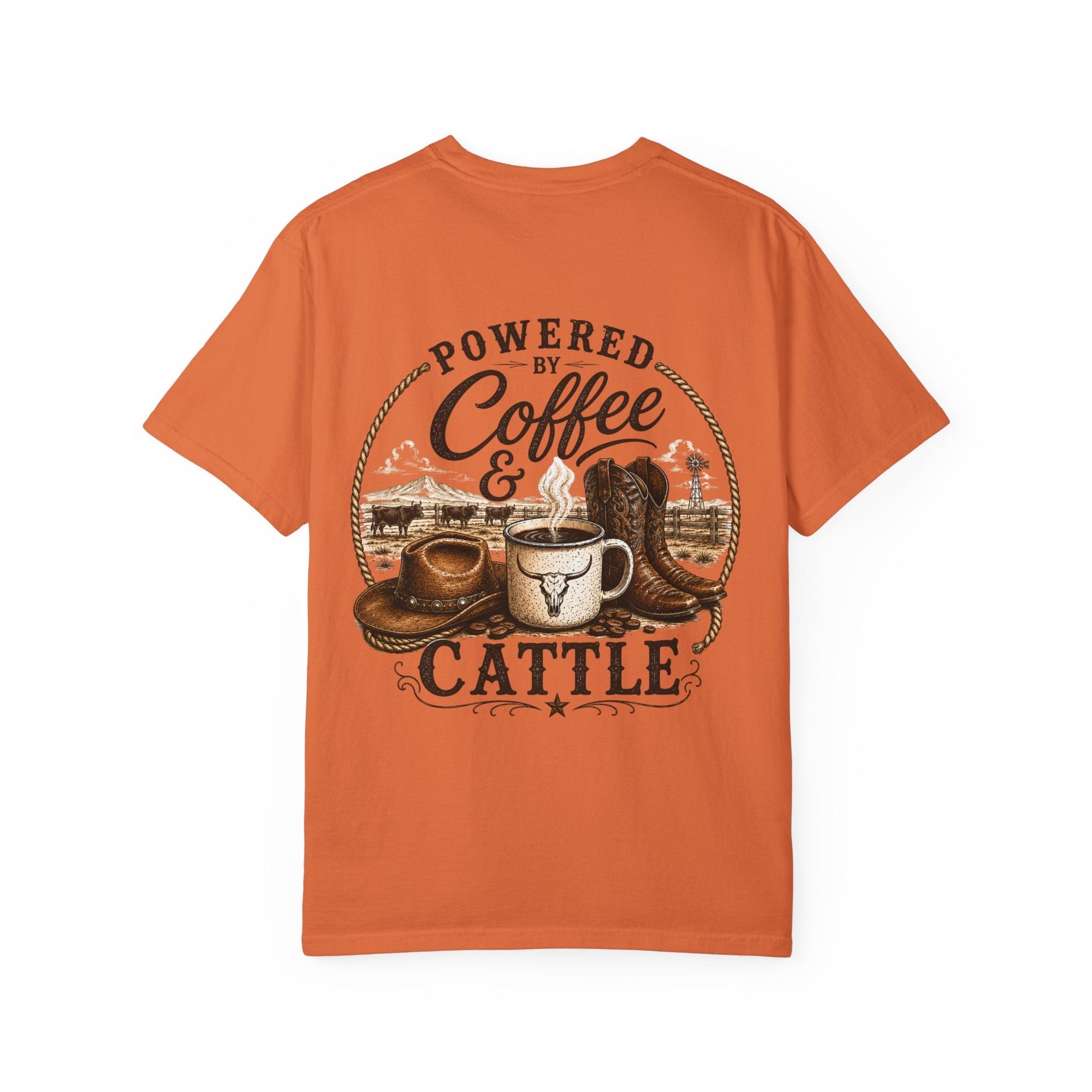 Coffee & Cattle T-Shirt | The Ranch Way - Just Us Flynn’s