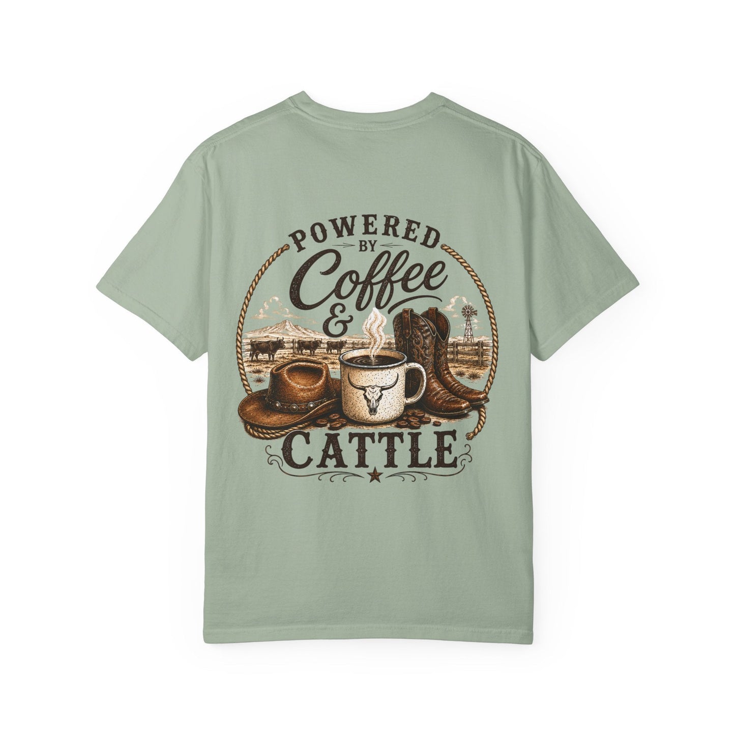 Coffee & Cattle T-Shirt | The Ranch Way - Just Us Flynn’s