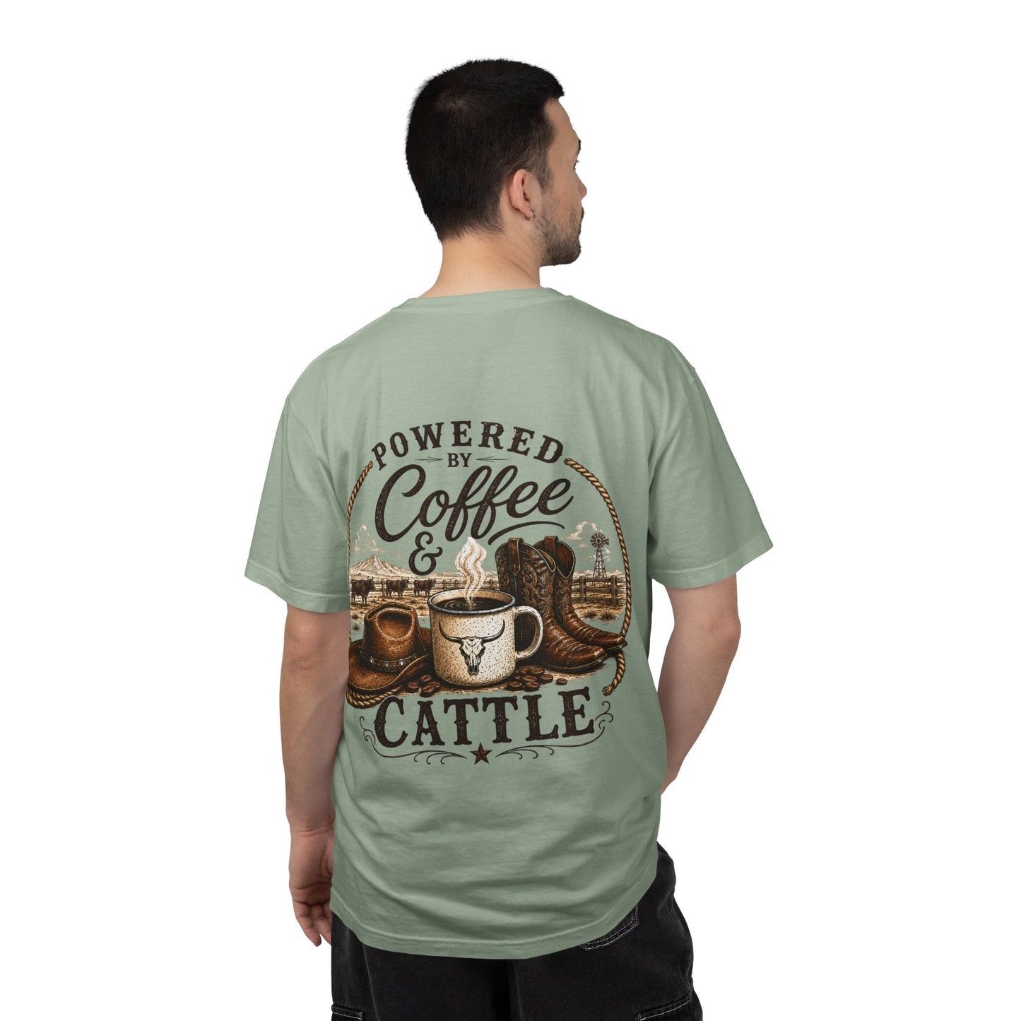 Coffee & Cattle T-Shirt | The Ranch Way - Just Us Flynn’s