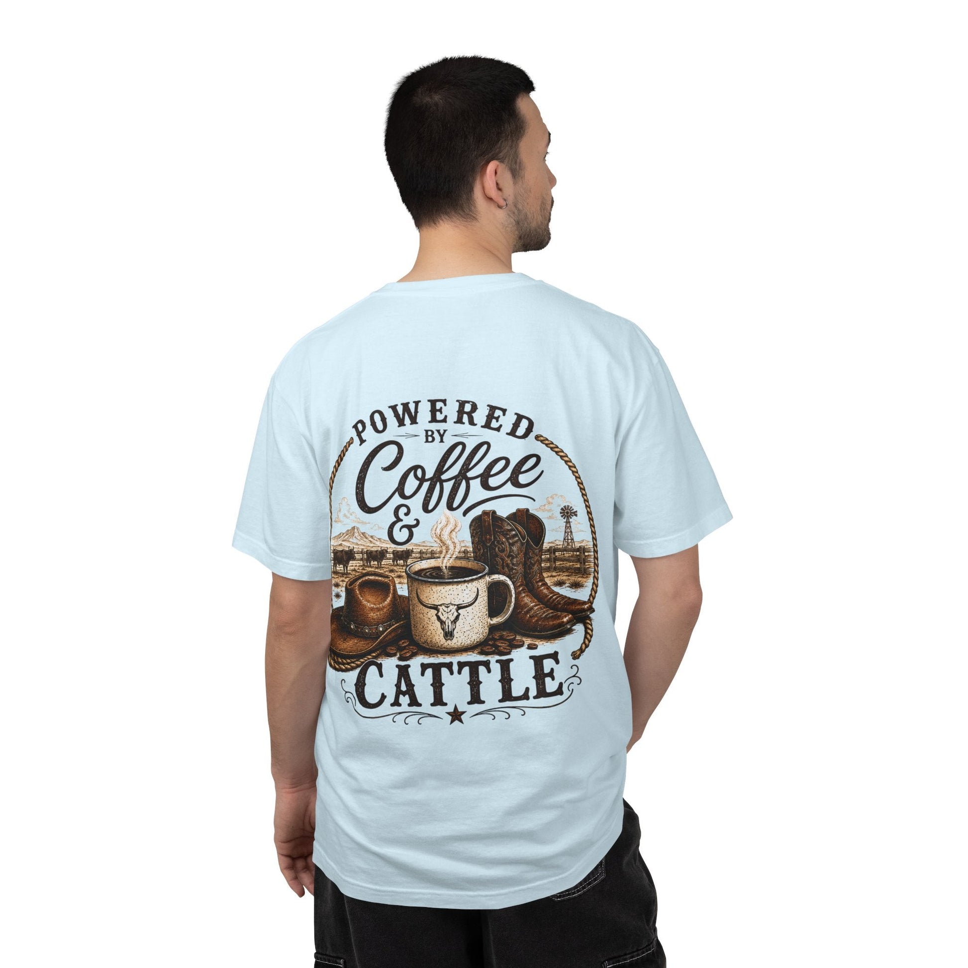 Coffee & Cattle T-Shirt | The Ranch Way - Just Us Flynn’s