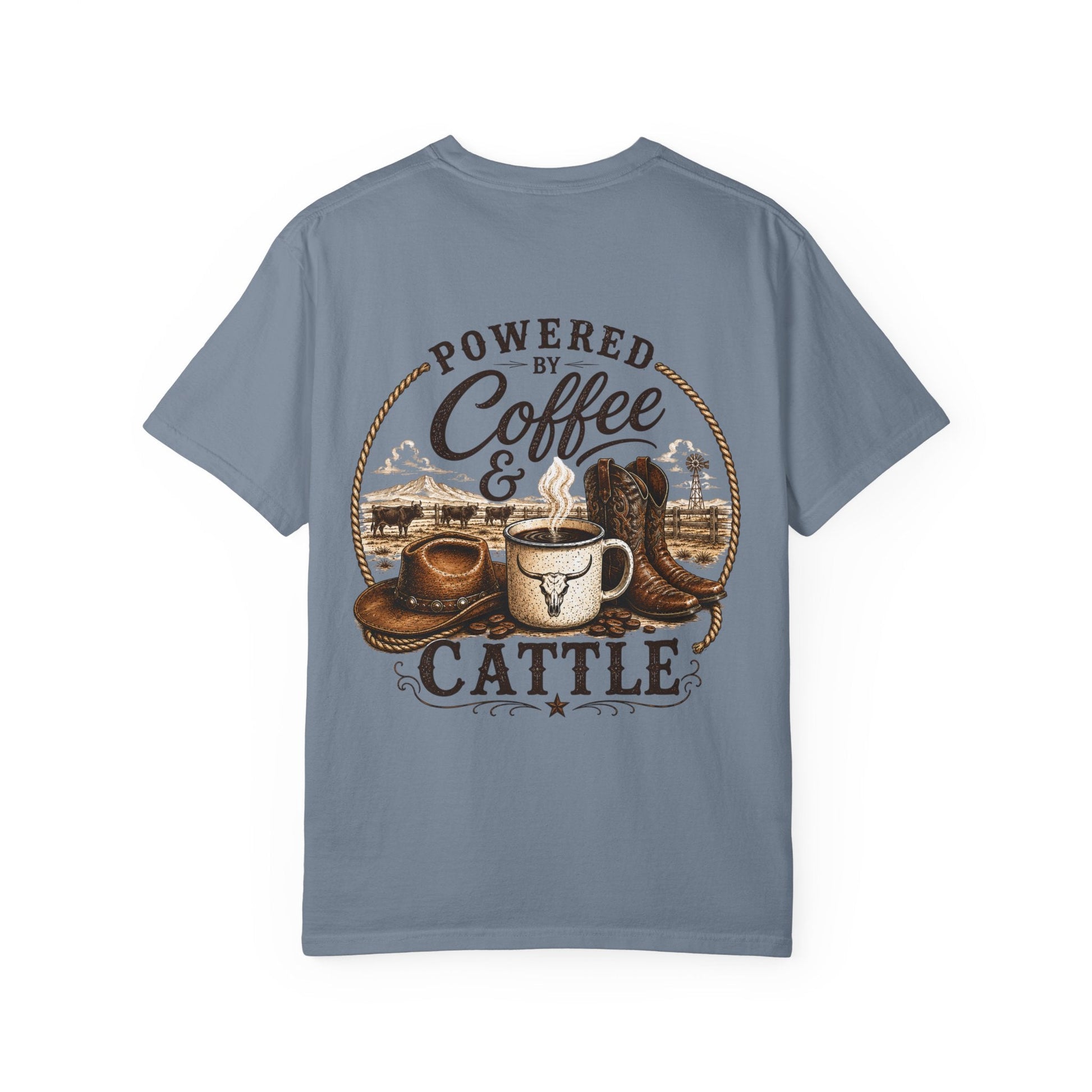 Coffee & Cattle T-Shirt | The Ranch Way - Just Us Flynn’s