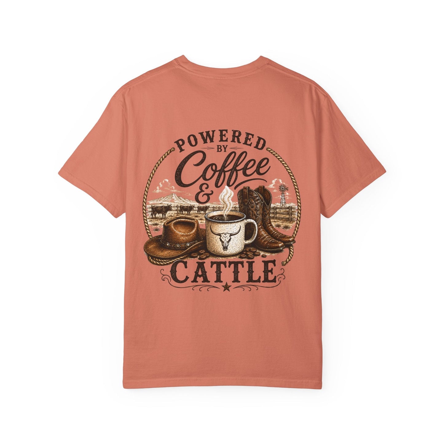 Coffee & Cattle T-Shirt | The Ranch Way - Just Us Flynn’s