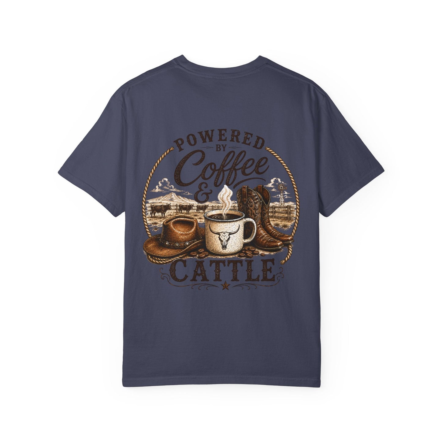 Coffee & Cattle T-Shirt | The Ranch Way - Just Us Flynn’s