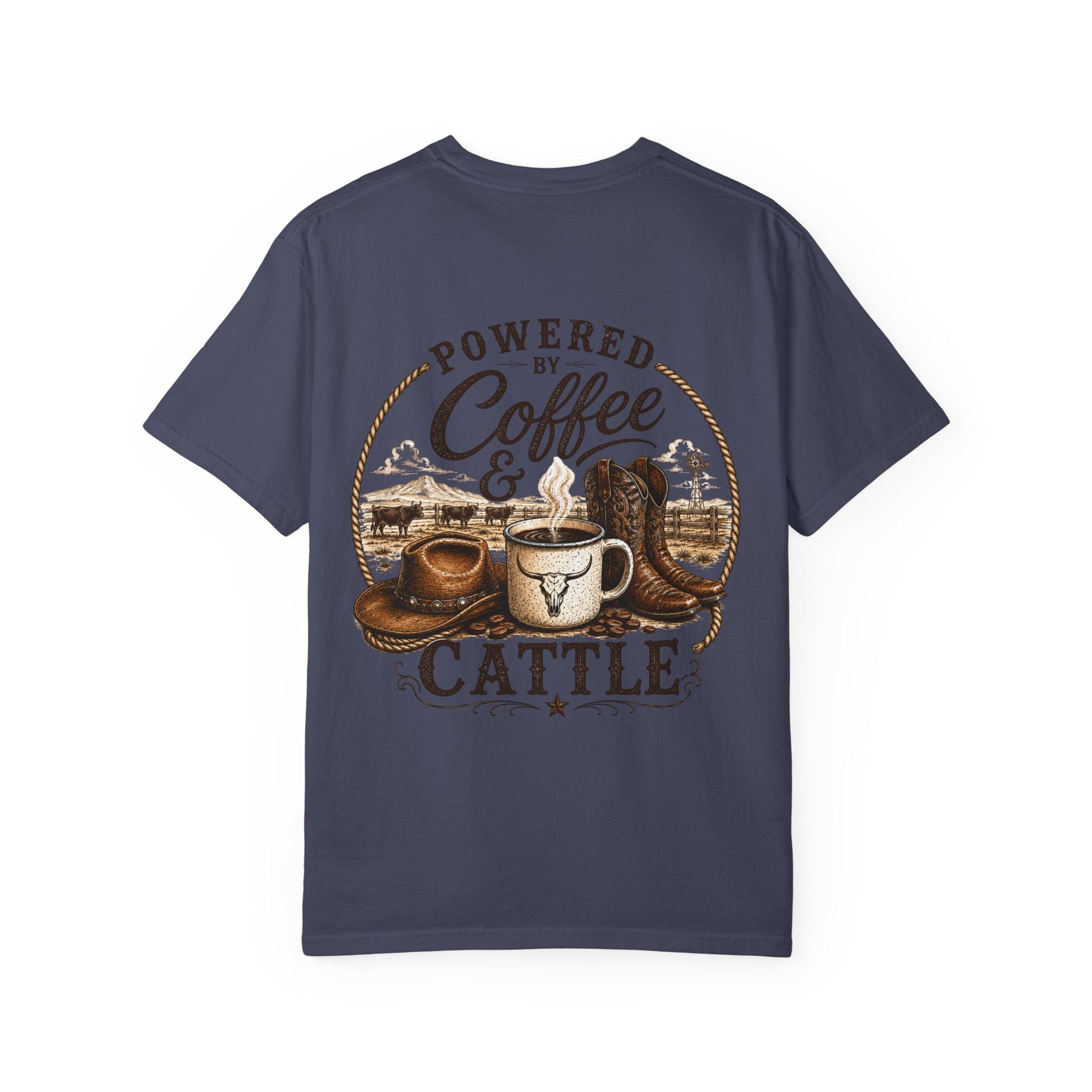 Coffee & Cattle T-Shirt | The Ranch Way - Just Us Flynn’s