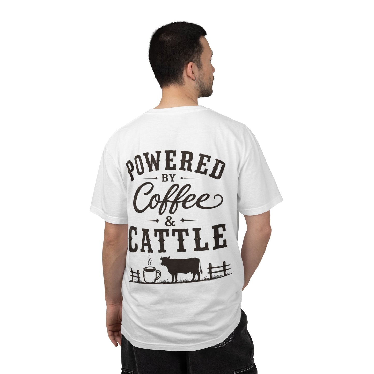 Coffee & Cattle T-Shirt | Vintage Logo - Just Us Flynn’s