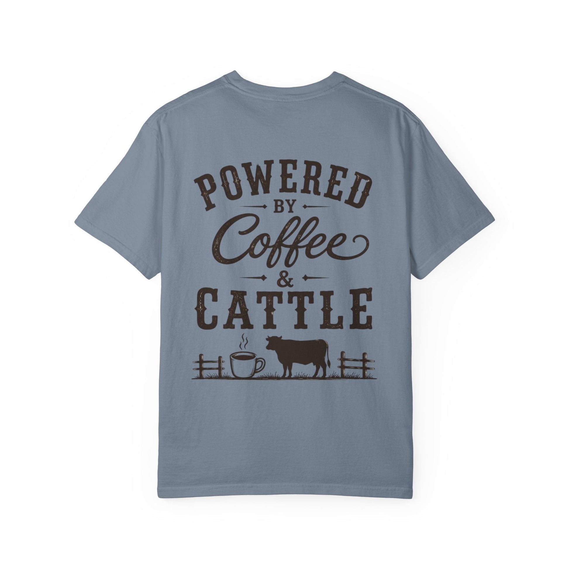Coffee & Cattle T-Shirt | Vintage Logo - Just Us Flynn’s