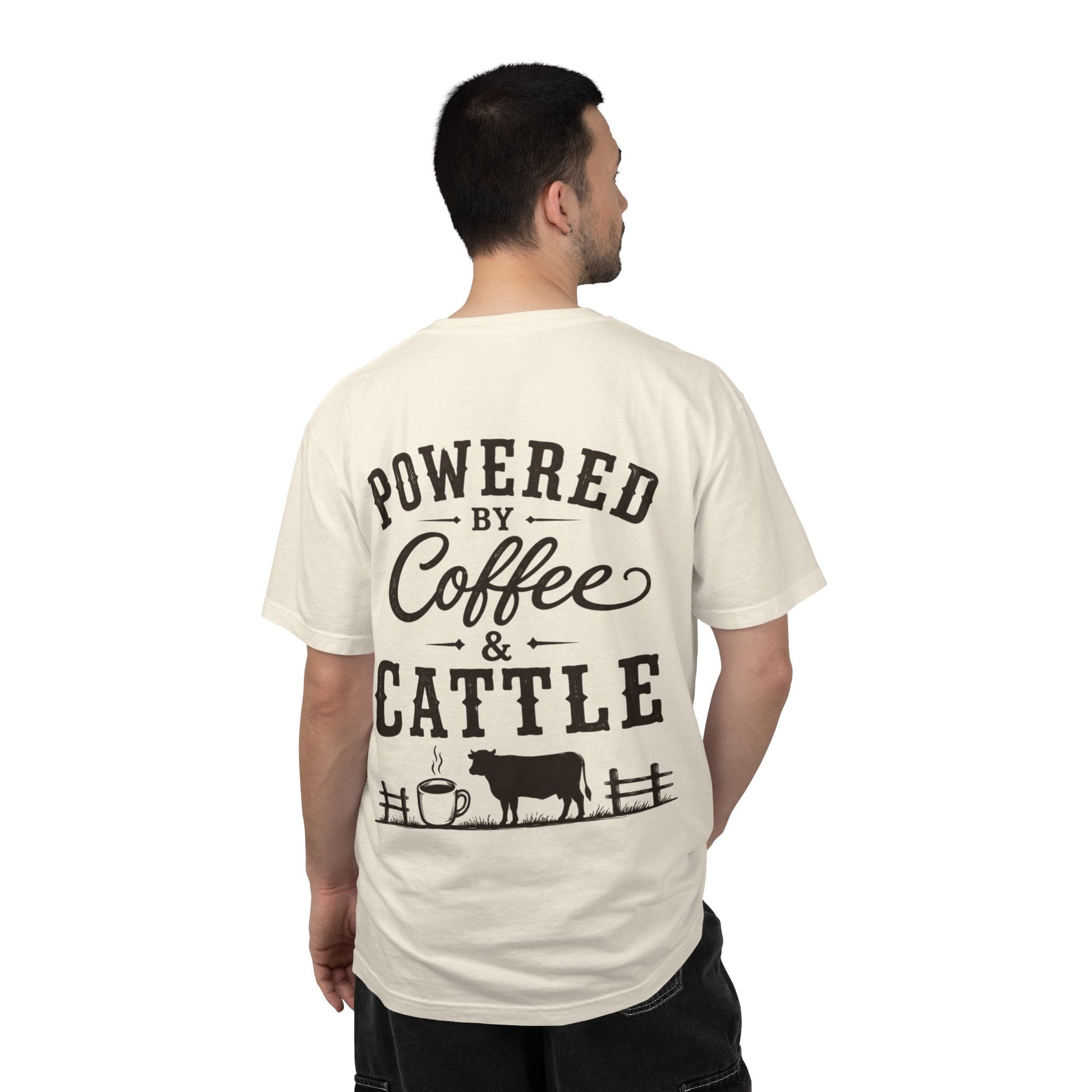 Coffee & Cattle T-Shirt | Vintage Logo - Just Us Flynn’s
