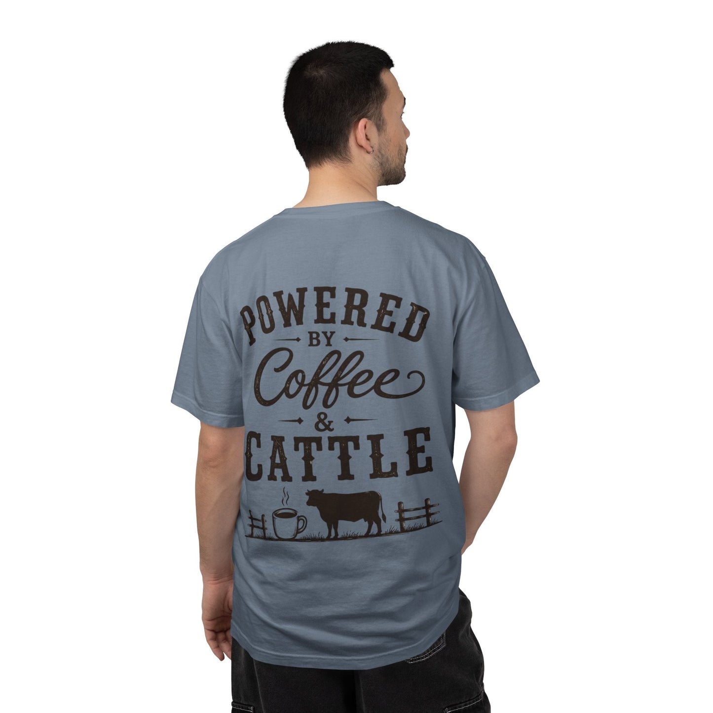 Coffee & Cattle T-Shirt | Vintage Logo - Just Us Flynn’s