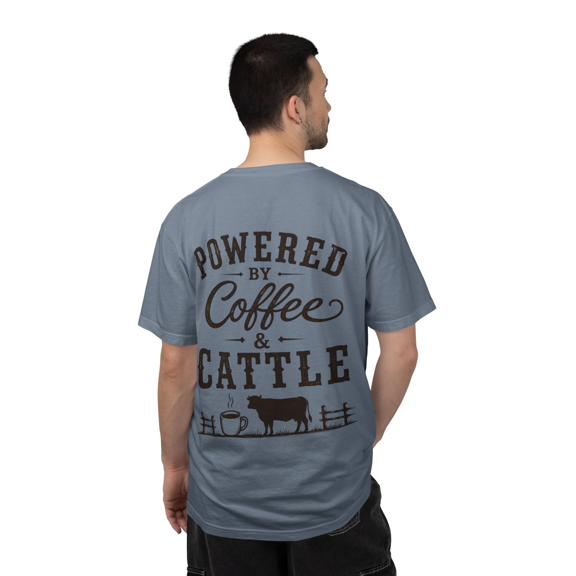 Coffee & Cattle T-Shirt | Vintage Logo - Just Us Flynn’s