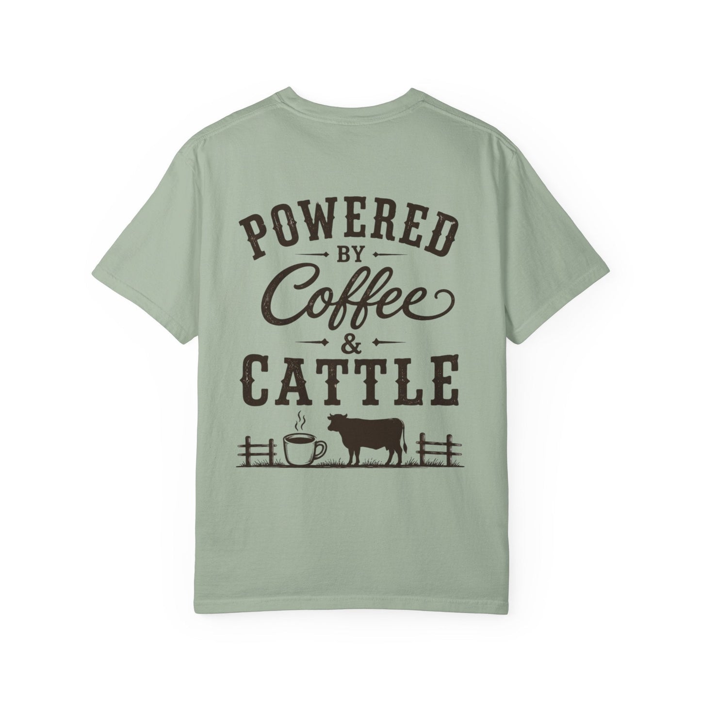 Coffee & Cattle T-Shirt | Vintage Logo - Just Us Flynn’s