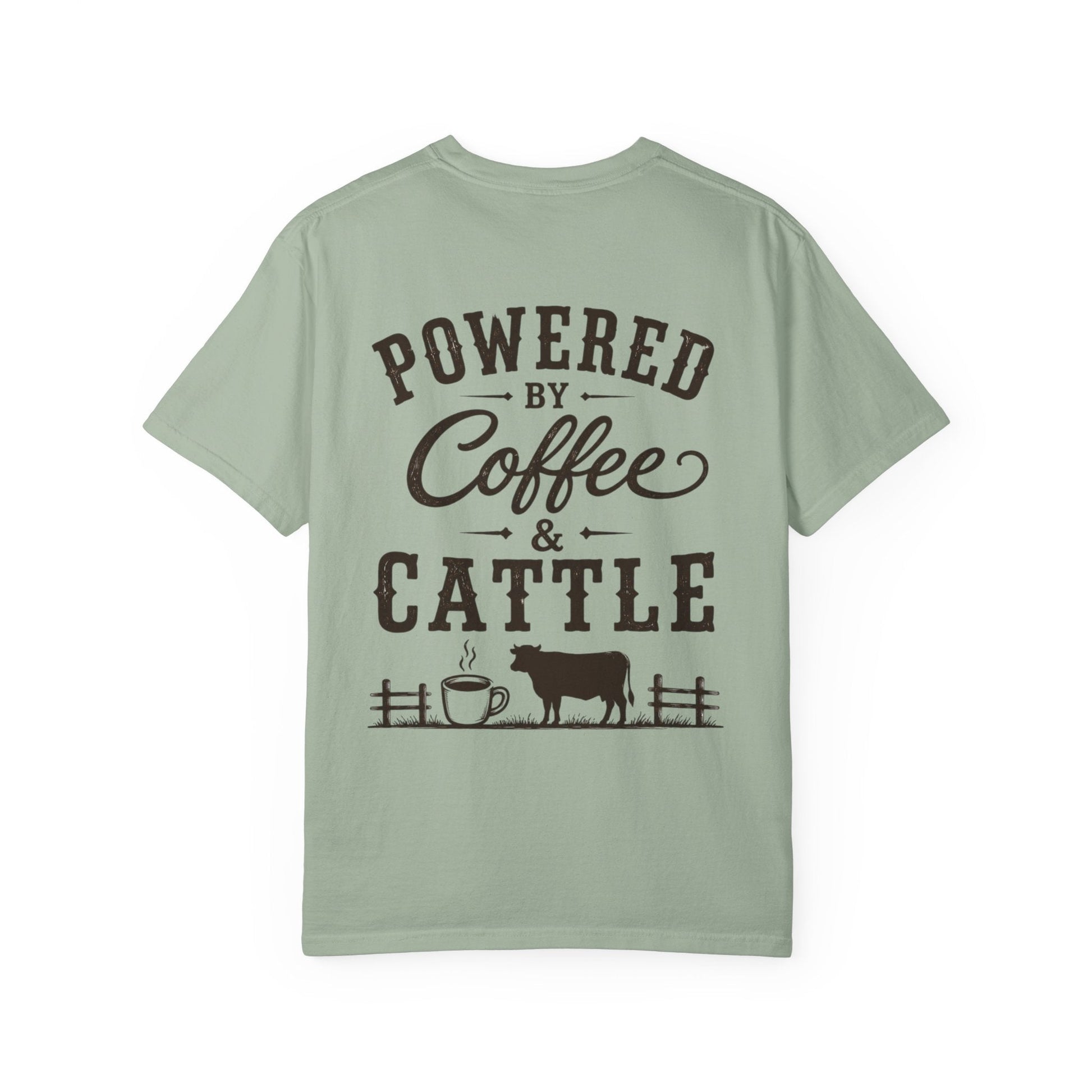 Coffee & Cattle T-Shirt | Vintage Logo - Just Us Flynn’s