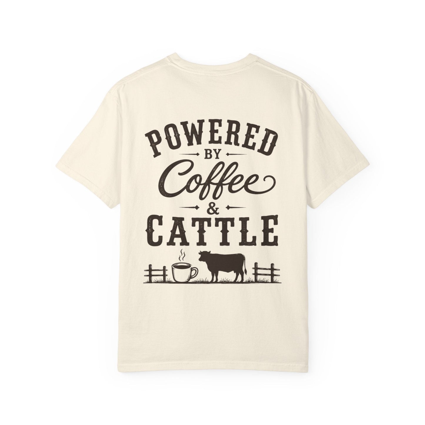 Coffee & Cattle T-Shirt | Vintage Logo - Just Us Flynn’s