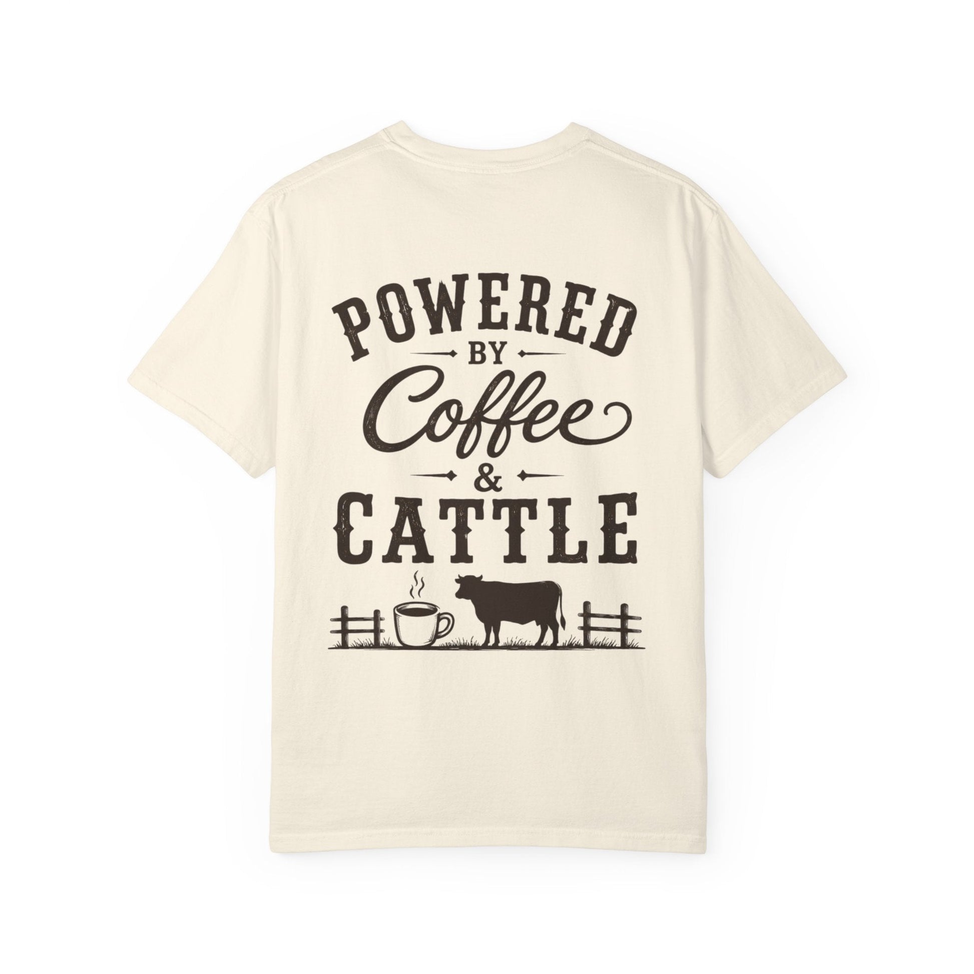 Coffee & Cattle T-Shirt | Vintage Logo - Just Us Flynn’s