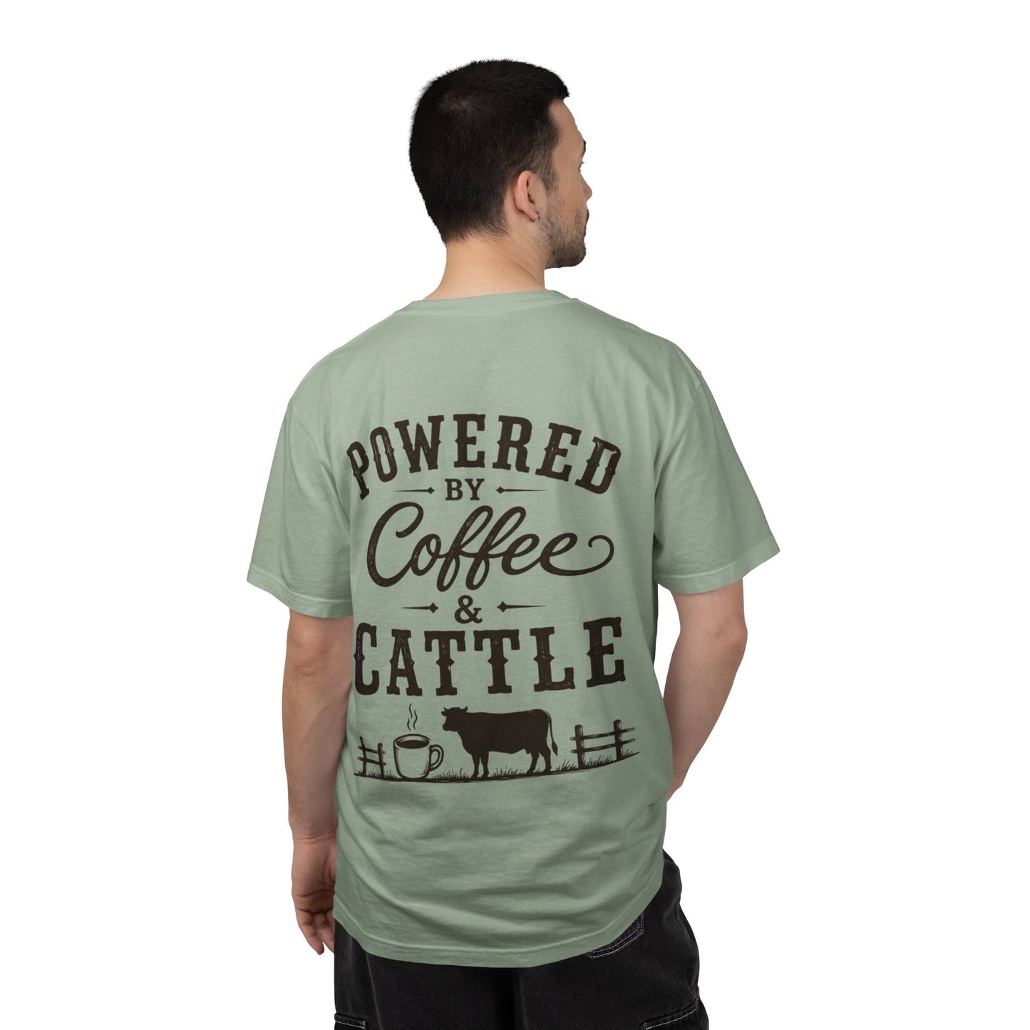 Coffee & Cattle T-Shirt | Vintage Logo - Just Us Flynn’s