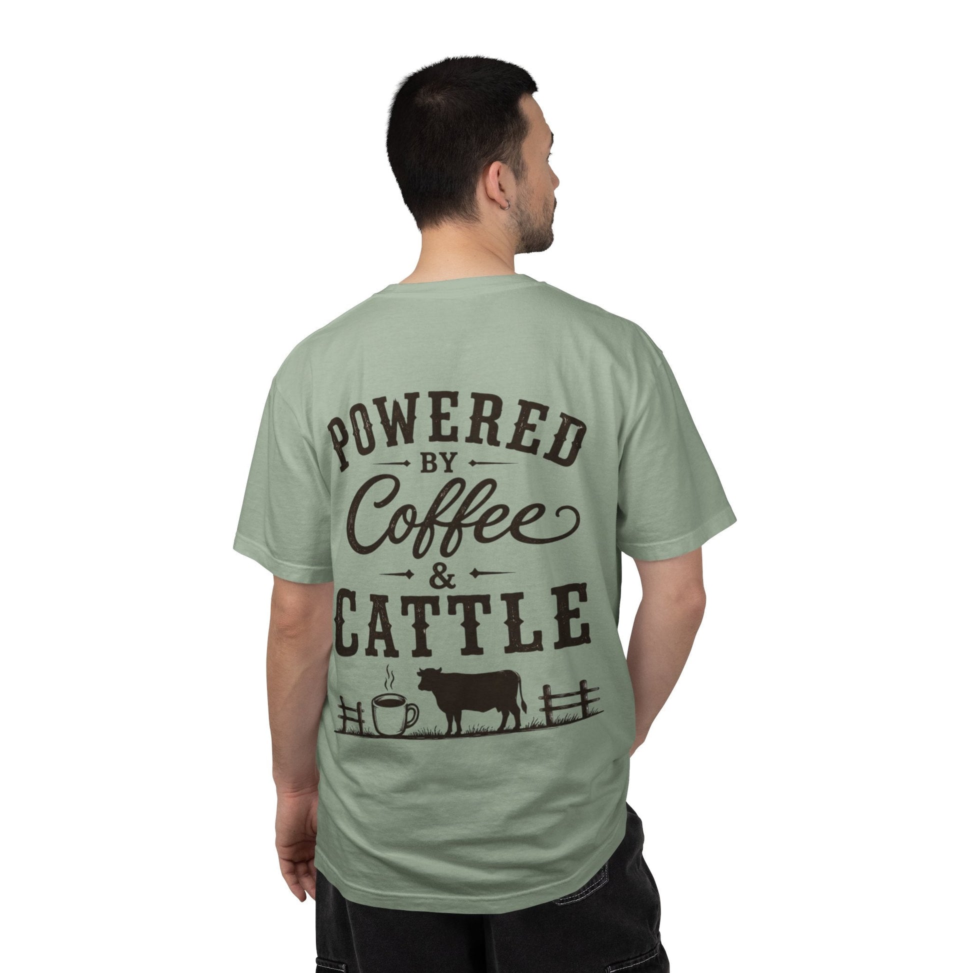 Coffee & Cattle T-Shirt | Vintage Logo - Just Us Flynn’s