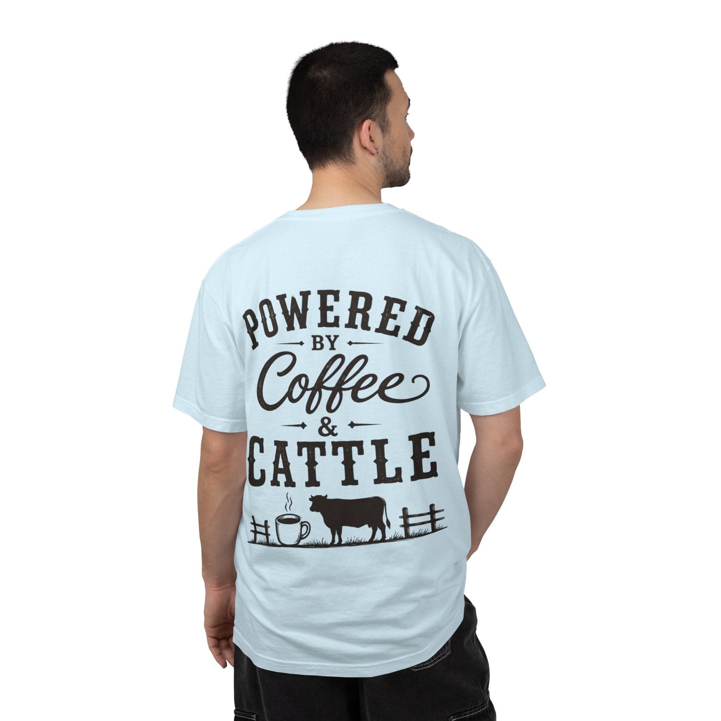 Coffee & Cattle T-Shirt | Vintage Logo - Just Us Flynn’s