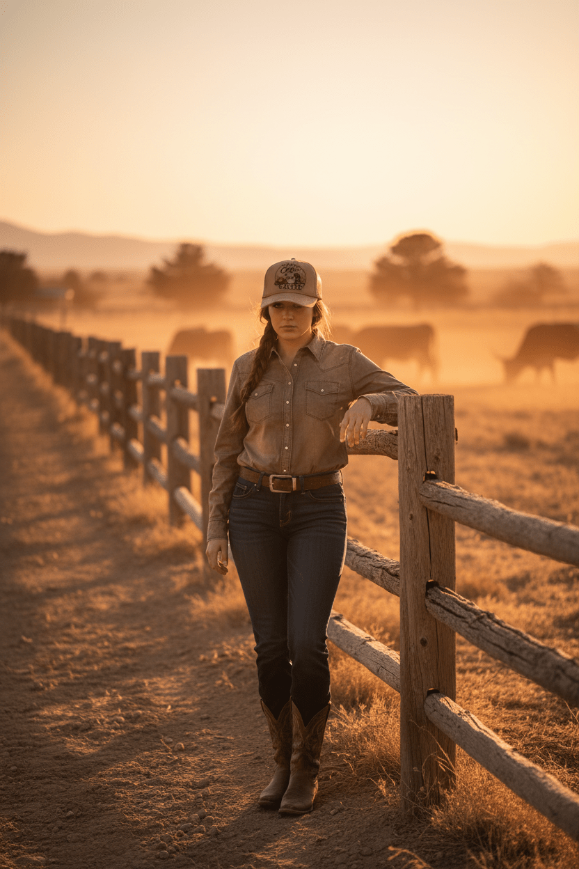 Coffee & Cattle Trucker Hat — The Ranch Way - Just Us Flynn’s