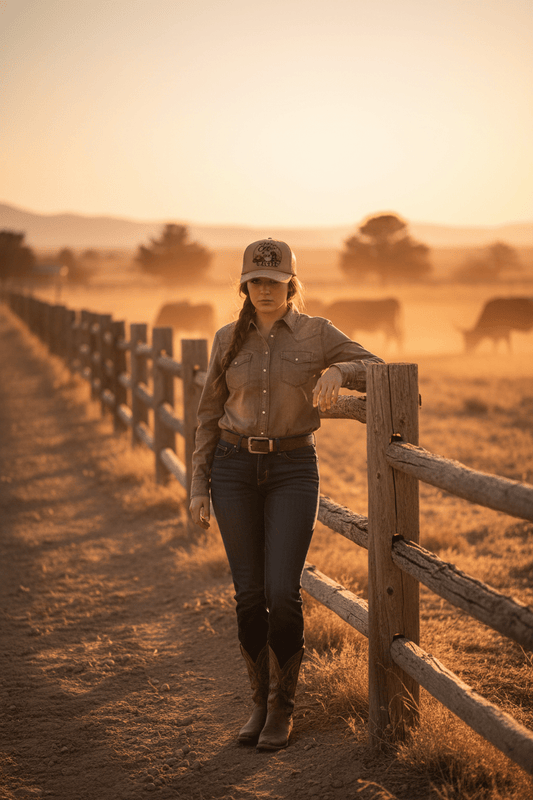 Coffee & Cattle Trucker Hat — The Ranch Way - Just Us Flynn’s