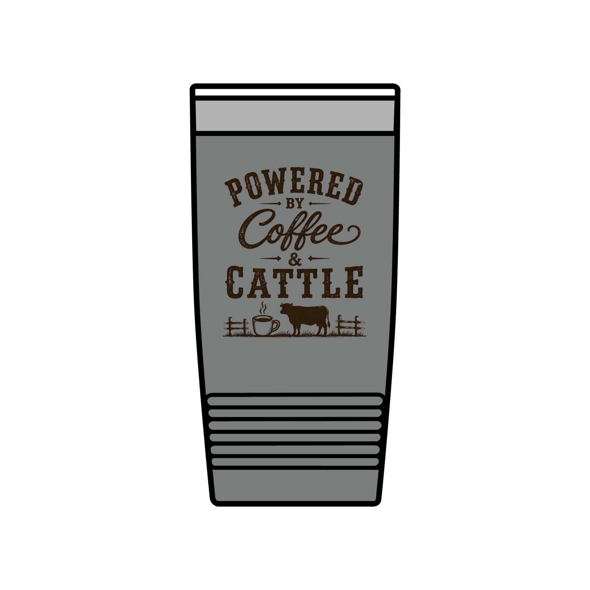 Coffee & Cattle Tumbler | The Ranch Way - Just Us Flynn’s