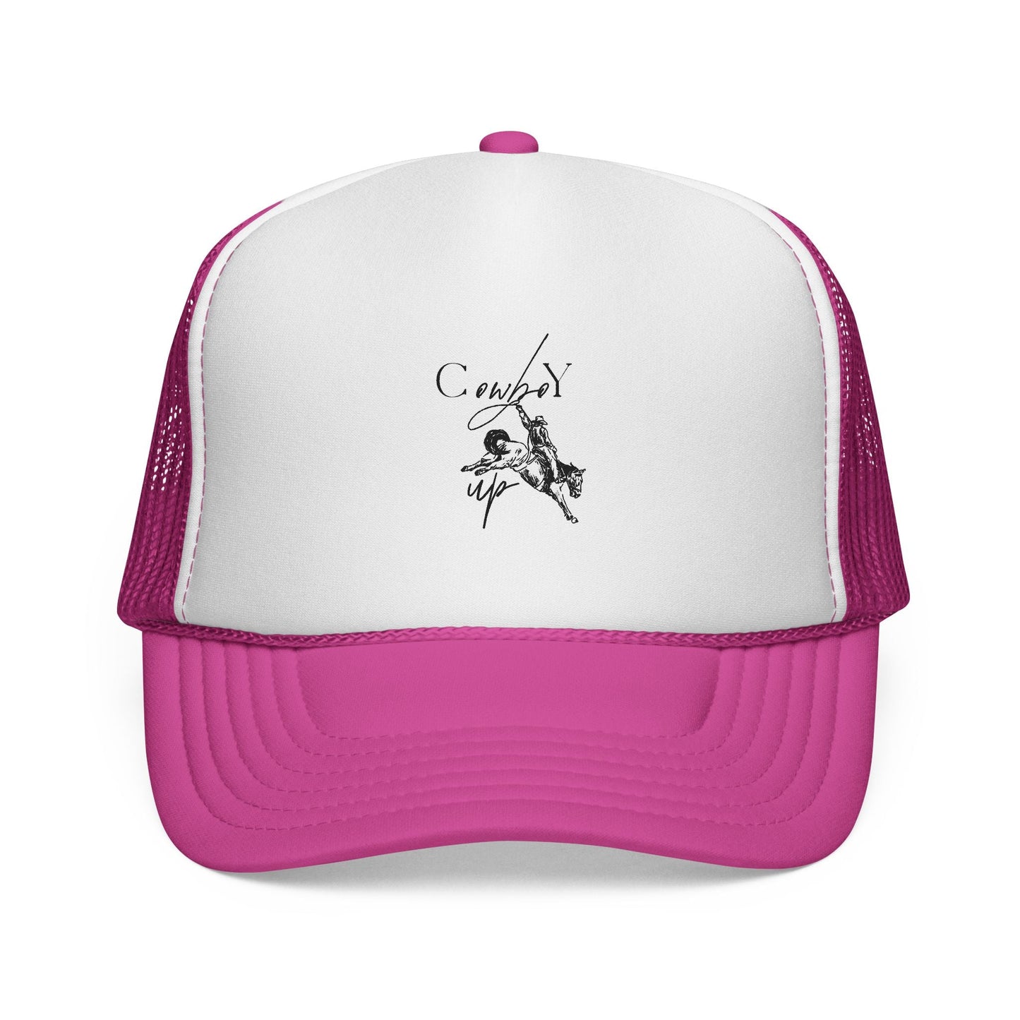 Cowboy Up Trucker Hat - Just Us Flynn’s