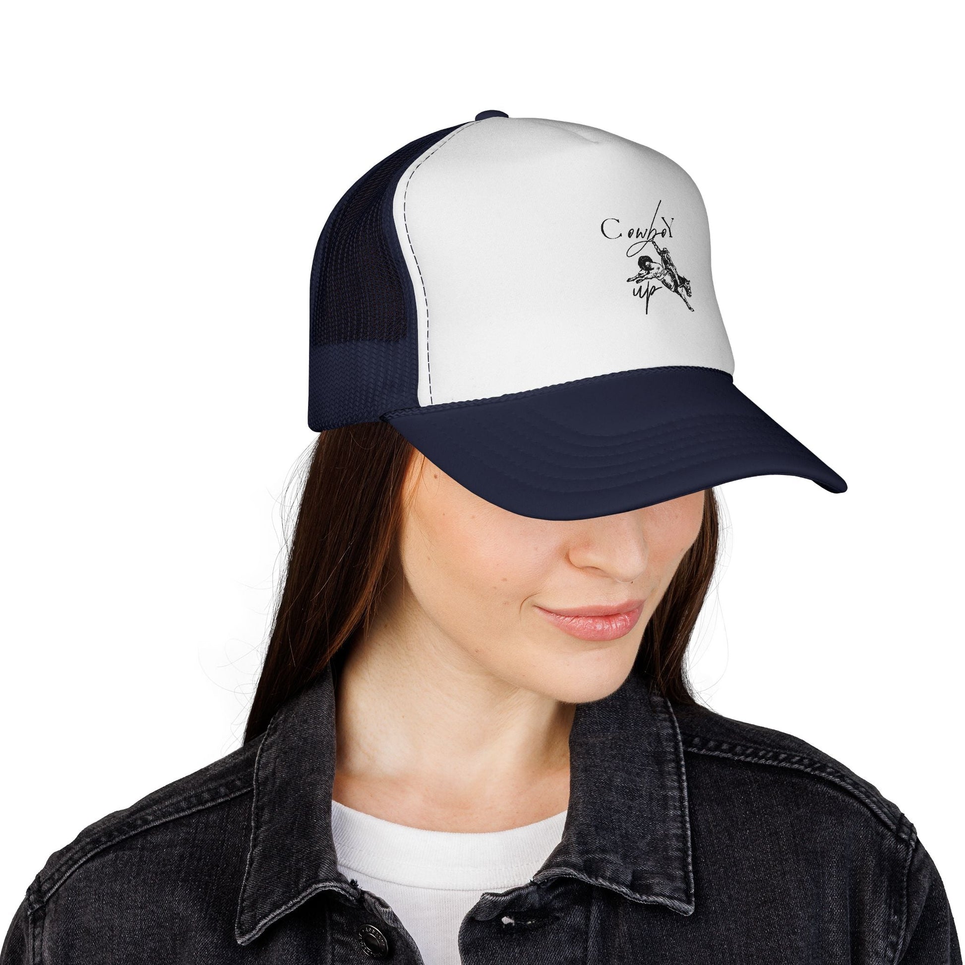 Cowboy Up Trucker Hat - Just Us Flynn’s