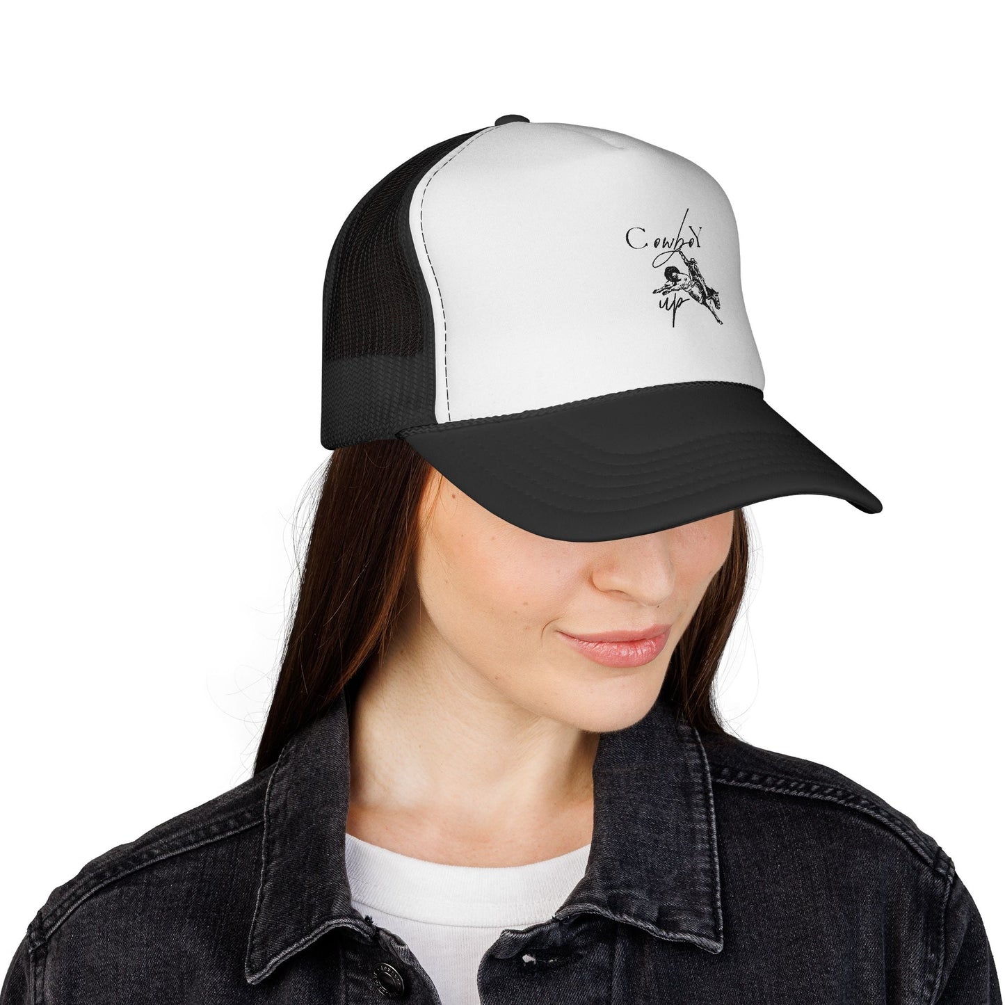Cowboy Up Trucker Hat - Just Us Flynn’s
