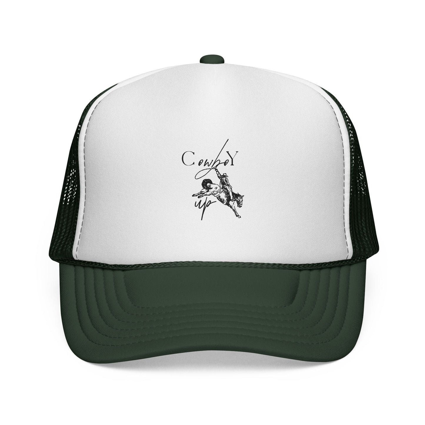 Cowboy Up Trucker Hat - Just Us Flynn’s
