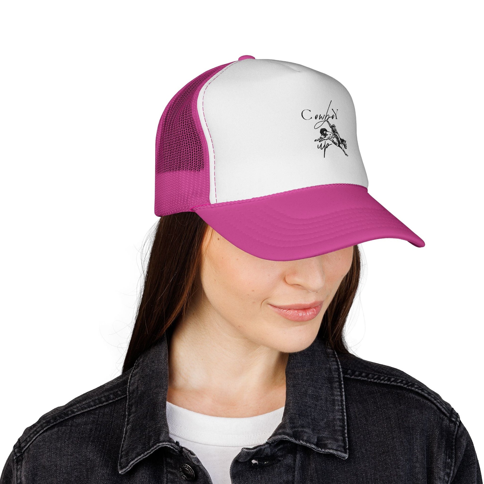 Cowboy Up Trucker Hat - Just Us Flynn’s