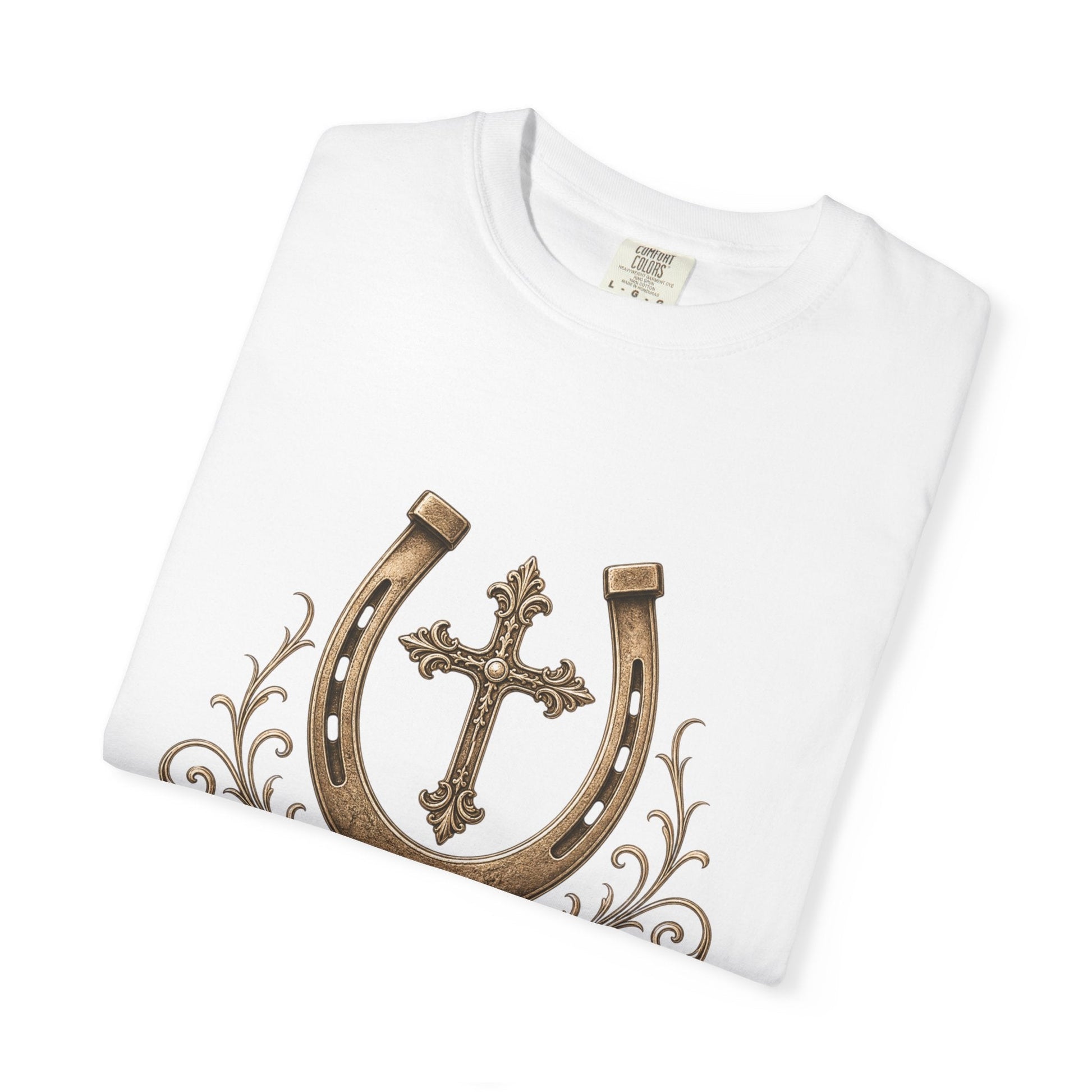 Faith Family Cattle Front T-Shirt - Just Us Flynn’s