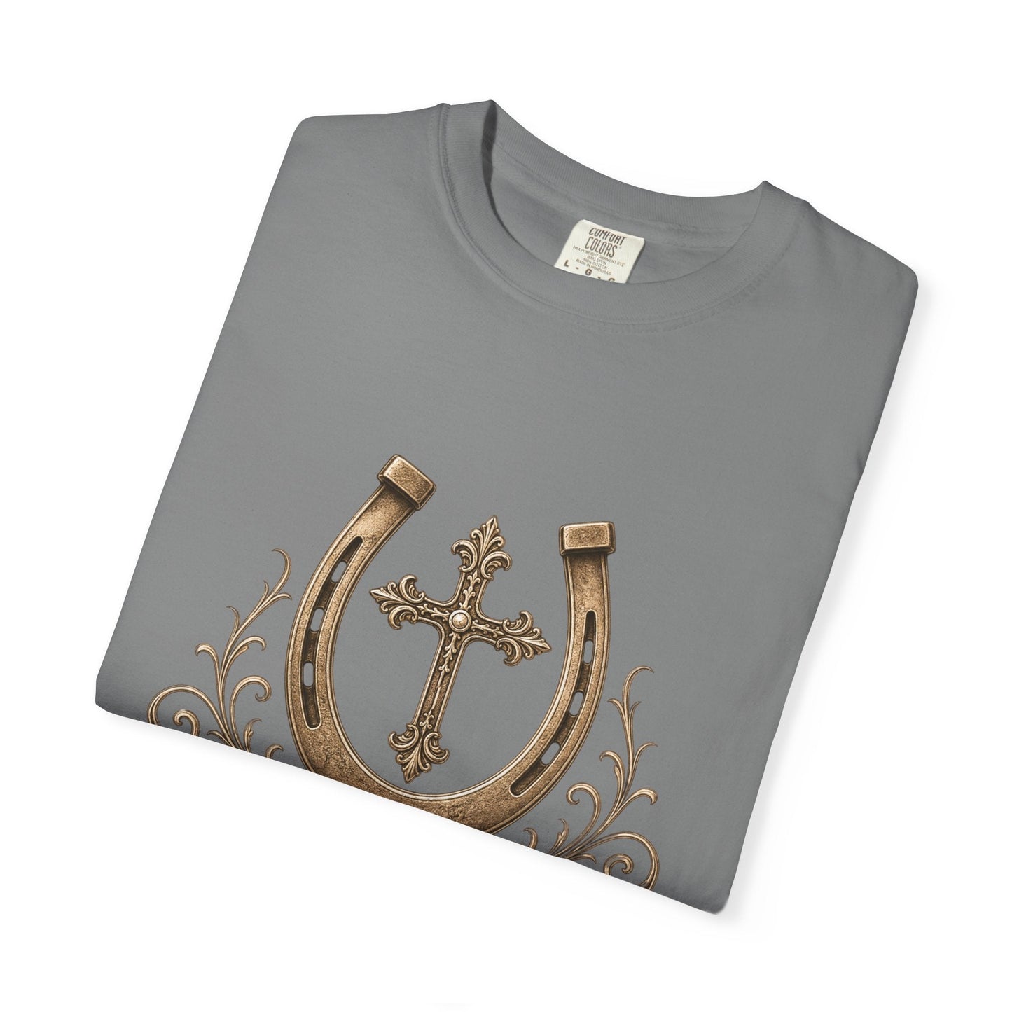 Faith Family Cattle Front T-Shirt - Just Us Flynn’s