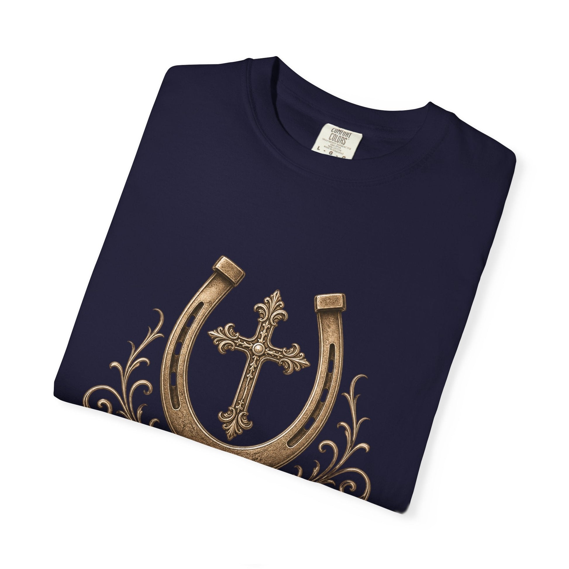 Faith Family Cattle Front T-Shirt - Just Us Flynn’s