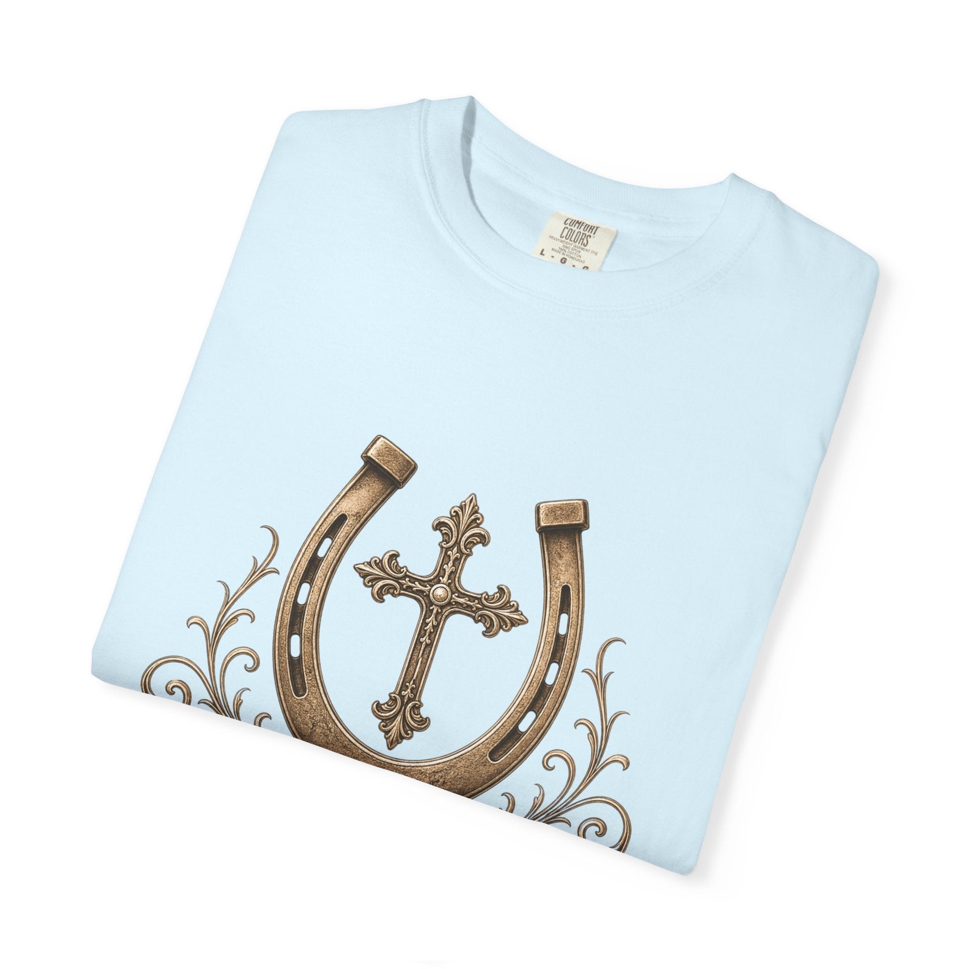 Faith Family Cattle Front T-Shirt - Just Us Flynn’s